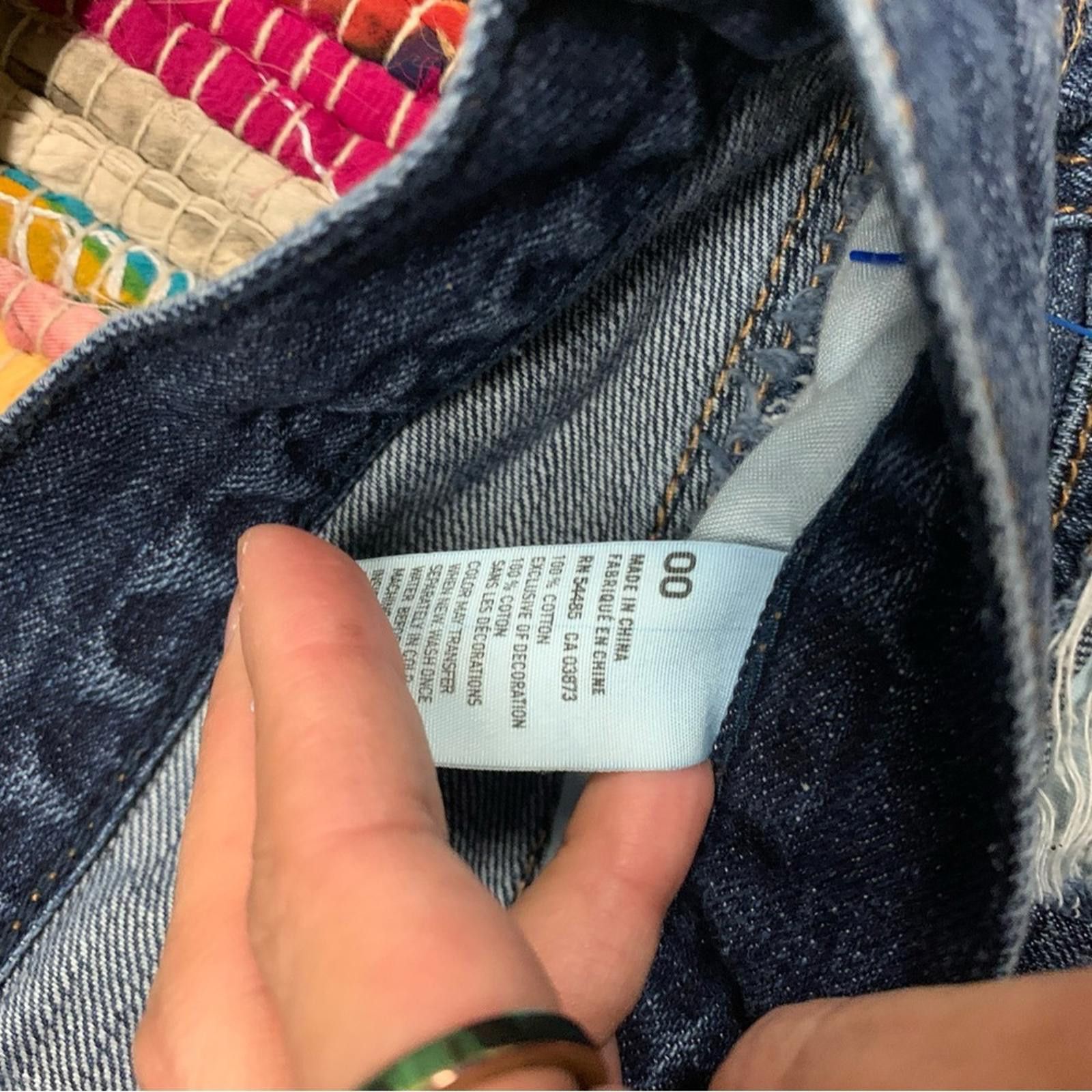 American Eagle Outfitters American Eagle Outfitters Women's Blue Denim Shorts Size 24" / US 00 / IT 34 - 2 Thumbnail