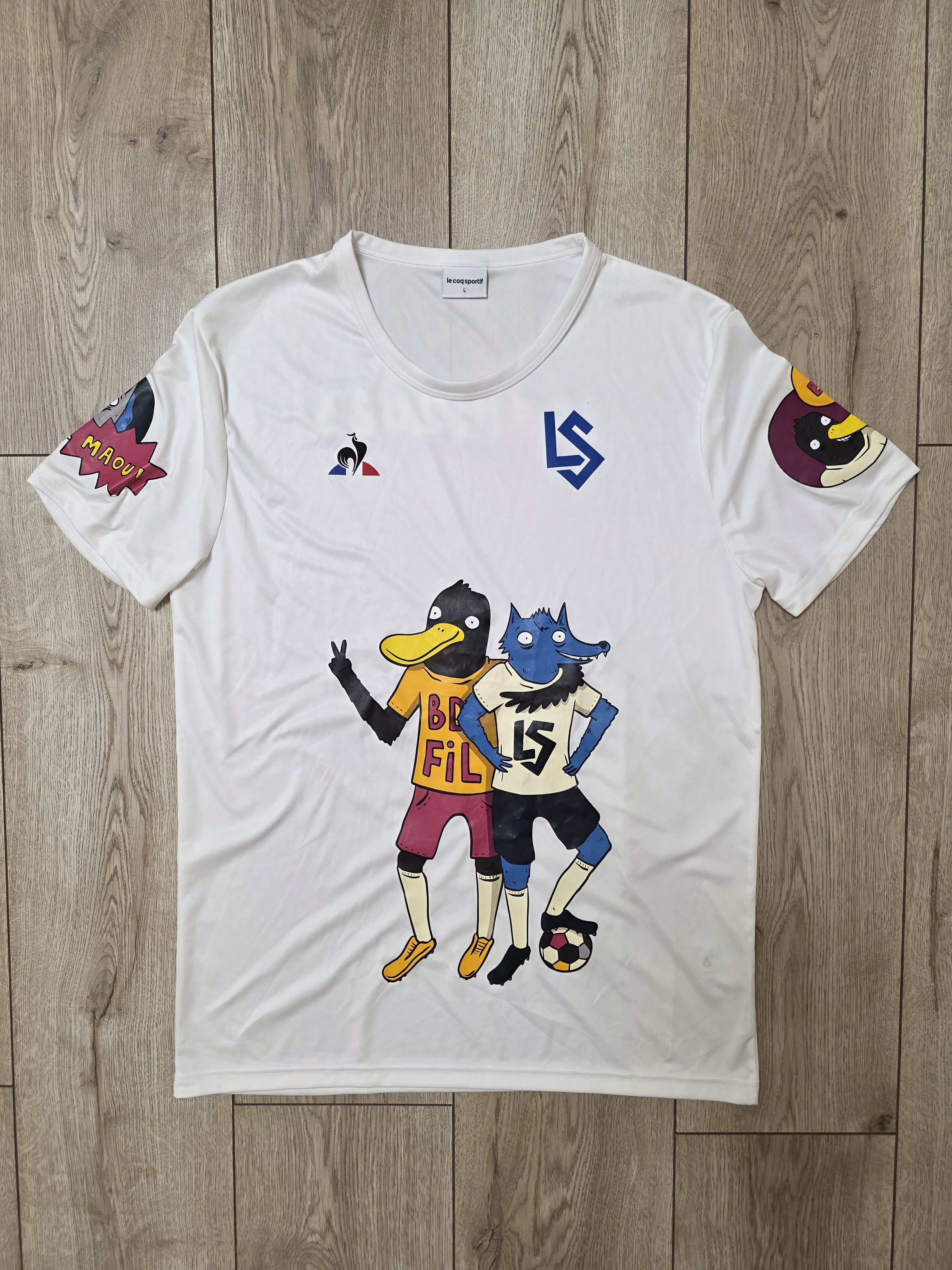 Le Coq Sportif LAUSANNE-SPORT 2023 THIRD FOOTBALL SHIRT SOCCER JERSEY Size US L / EU 52-54 / 3 - 1 Thumbnail