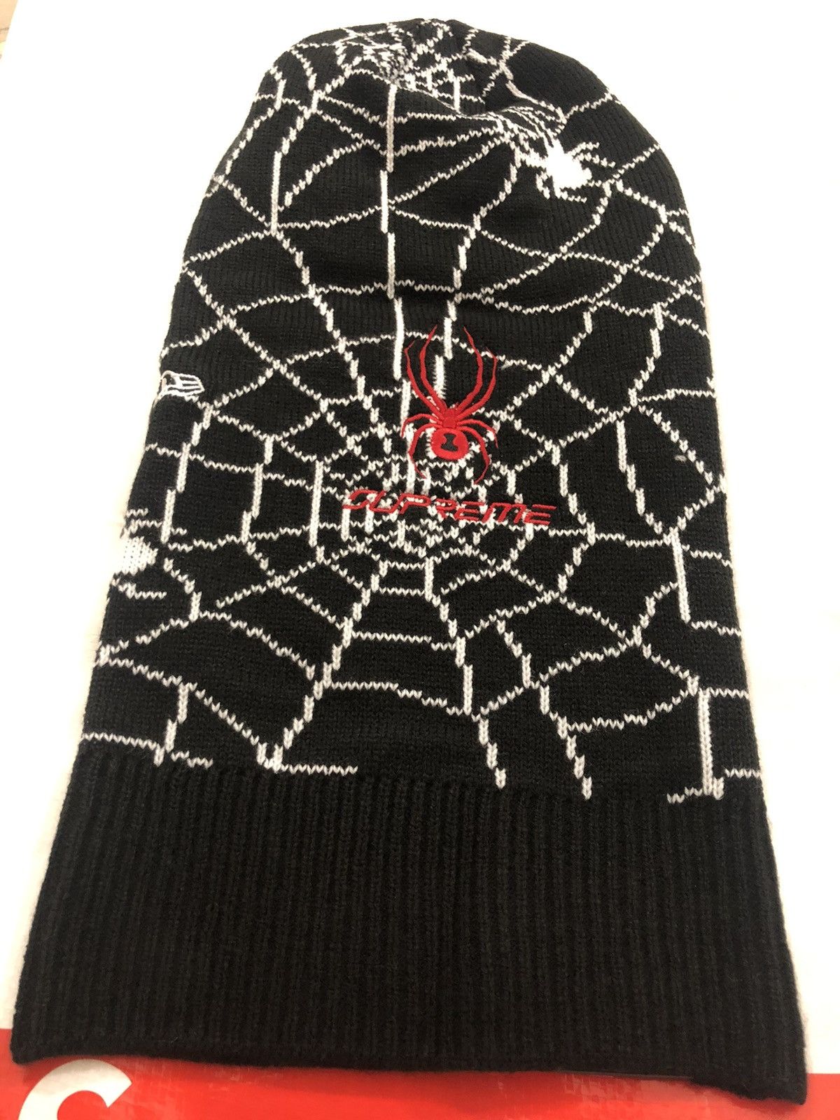 Supreme spyder balaclava new era spider ski hat face mask