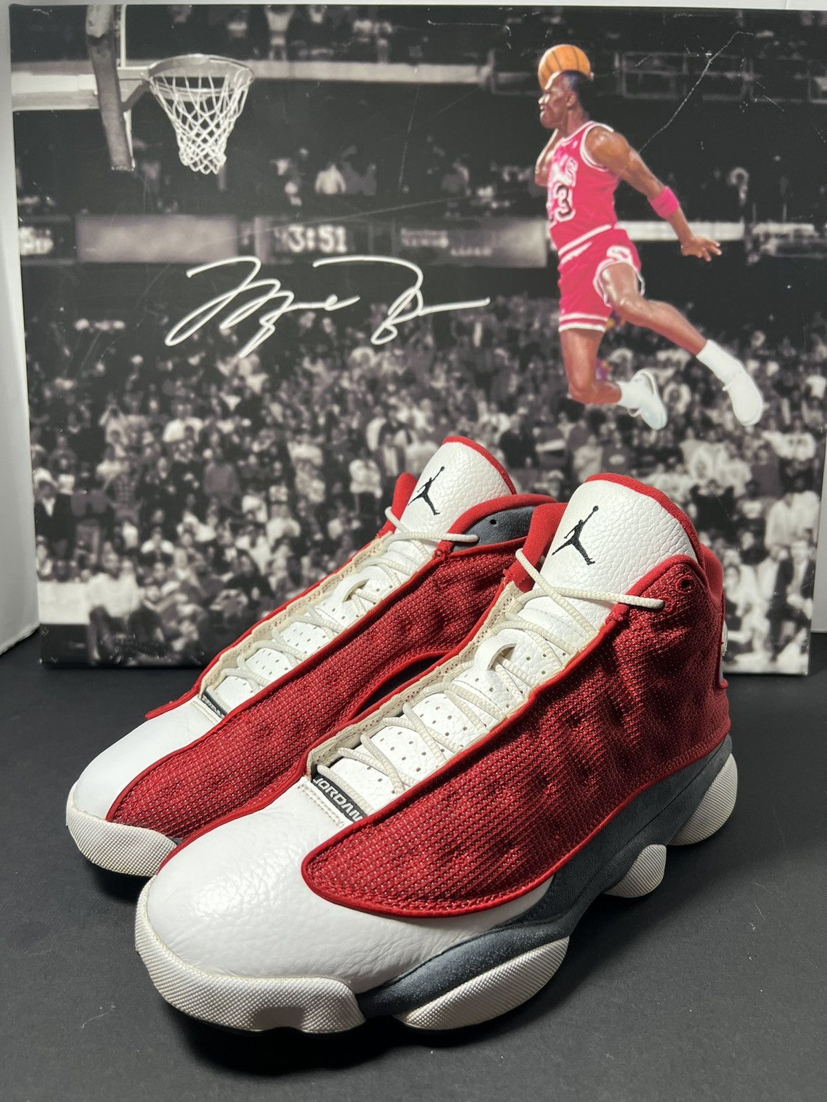 Jordan Brand Nike Air Jordan 13 Retro Red Flint 2021 DJ5982-600 Size US 9 / EU 42 - 2 Thumbnail