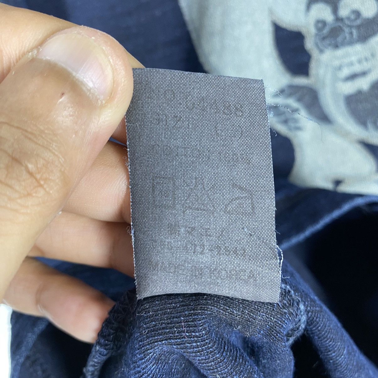 Eternal × Indigo ETERNAL INDIGO JAPAN NATURAL CONCEPT NIPPON GOD TEE Size US M / EU 48-50 / 2 - 12 Thumbnail