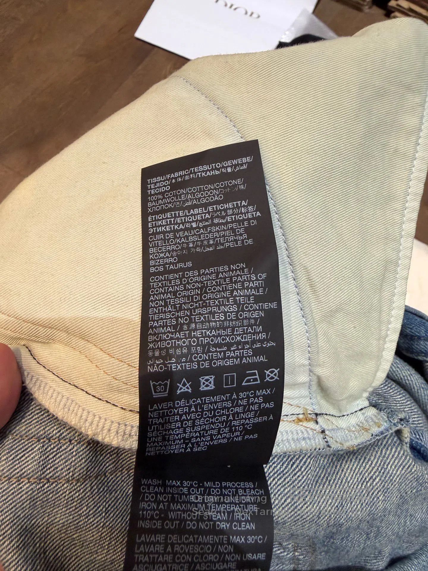 Saint Laurent Paris Saint Laurent 70s Style Blue Jeans. Size 26" / US 2 / IT 38 - 5 Thumbnail