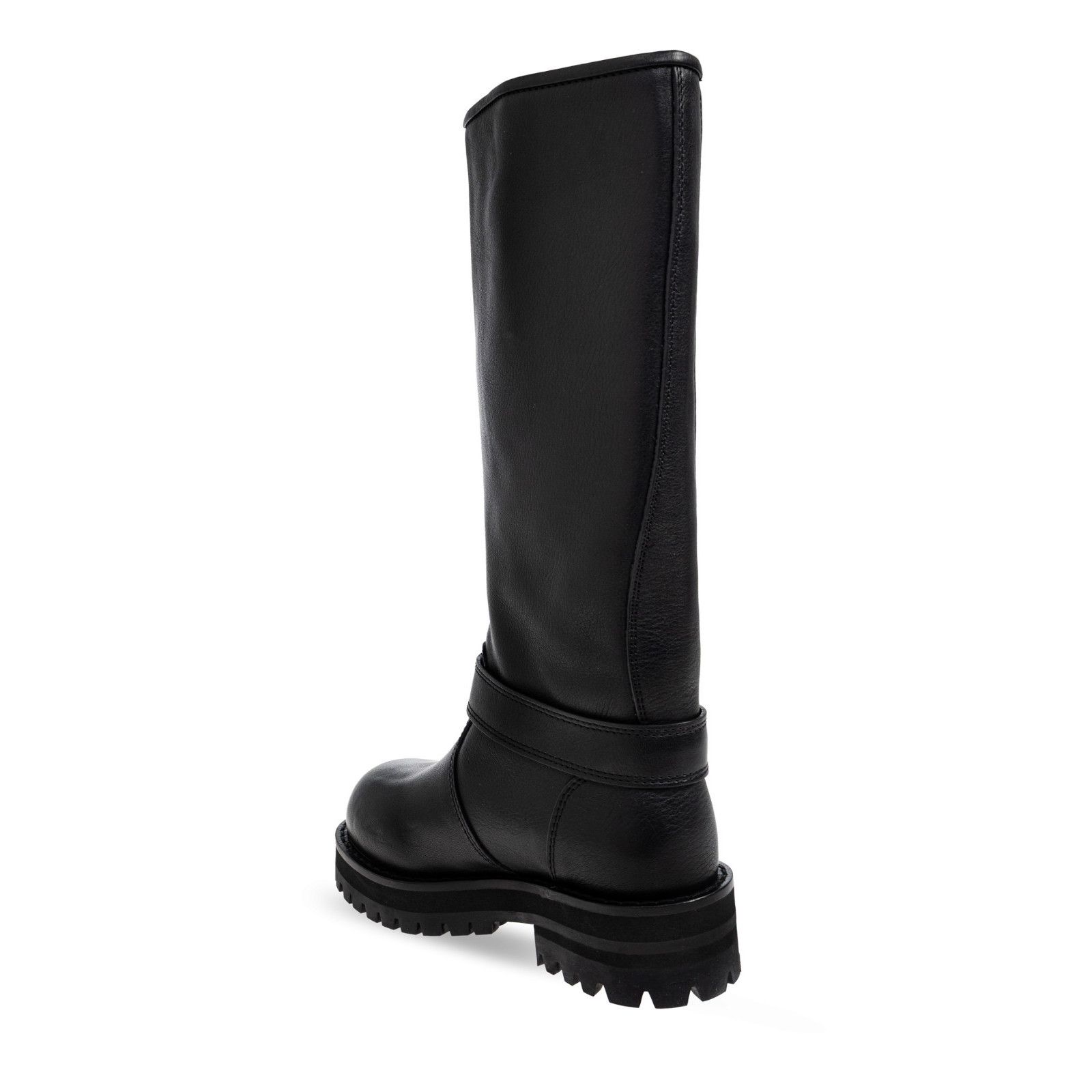 Off-White OFF-WHITE Knee High Black Leather Boots New & Authentic (Wom Size US 9 / IT 39 - 3 Thumbnail