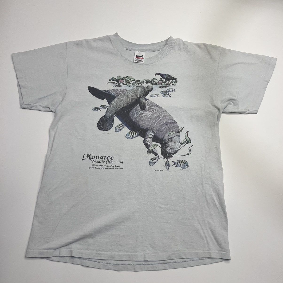 Vintage 1996 nature tee Size US L / EU 52-54 / 3 - 1 Thumbnail