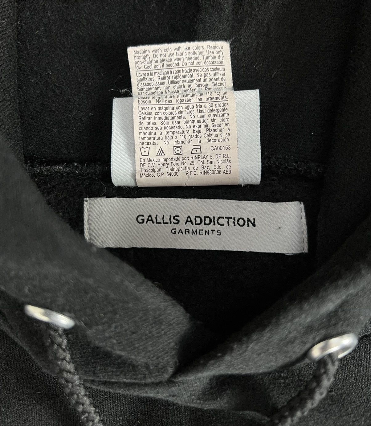 Japanese Brand GALLIS ADDICTION GARMENTS X CHAMPION HOODIE Size US M / EU 48-50 / 2 - 11 Thumbnail
