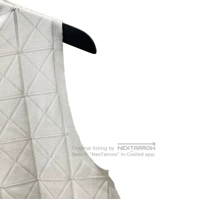 Issey Miyake Issey Miyake White Vest Size L / US 10 / IT 46 - 4 Thumbnail