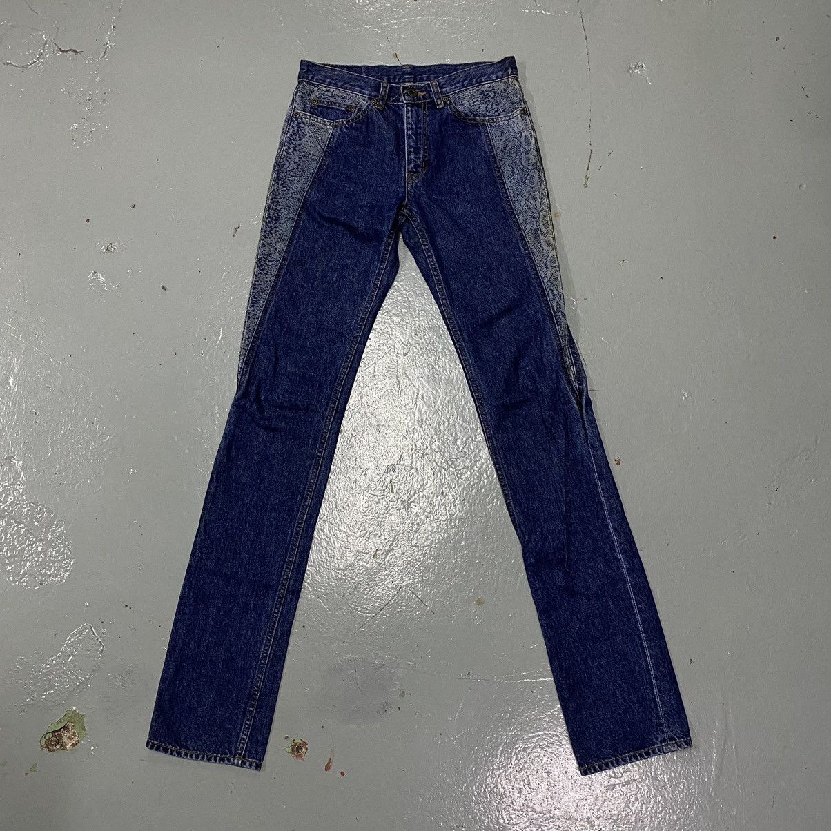 Hysteric Glamour × Vintage Vintage Hysteric Glamour Snake Jeans Archive Vtg Size US 29 - 2 Thumbnail