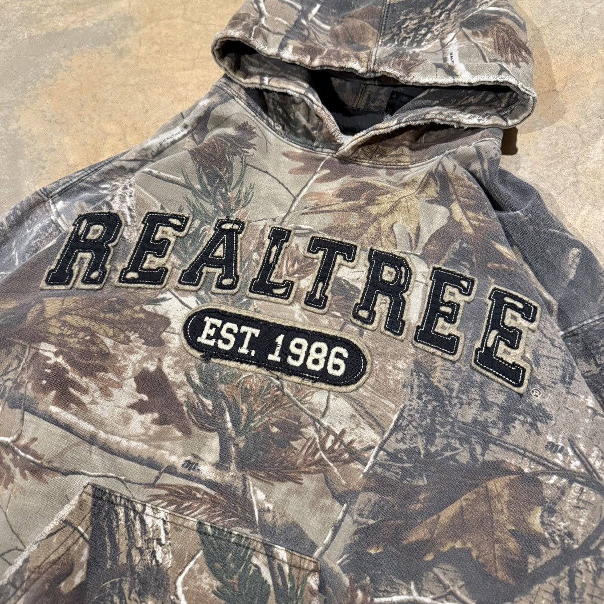 Realtree Vintage 2000s Realtree Distressed Faded Camo Hoodie ERD Y2K Size US M / EU 48-50 / 2 - 3 Thumbnail