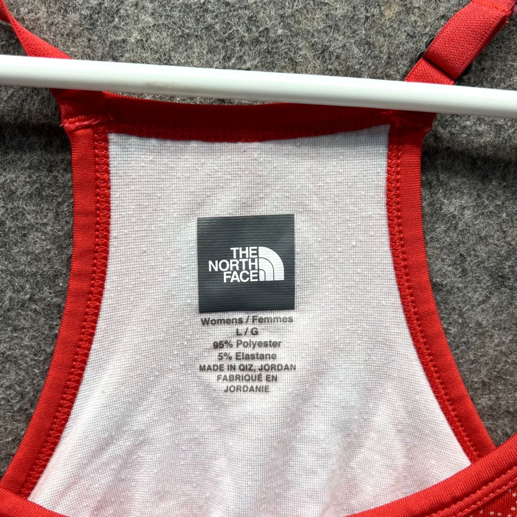 The North Face The North Face Blouse Womens L Orange Sleeveless Floral AOP Knit Polyester Shirt Casual Travel Spring Summer Mens Womens Girls Size L / US 10 / IT 46 - 4 Thumbnail