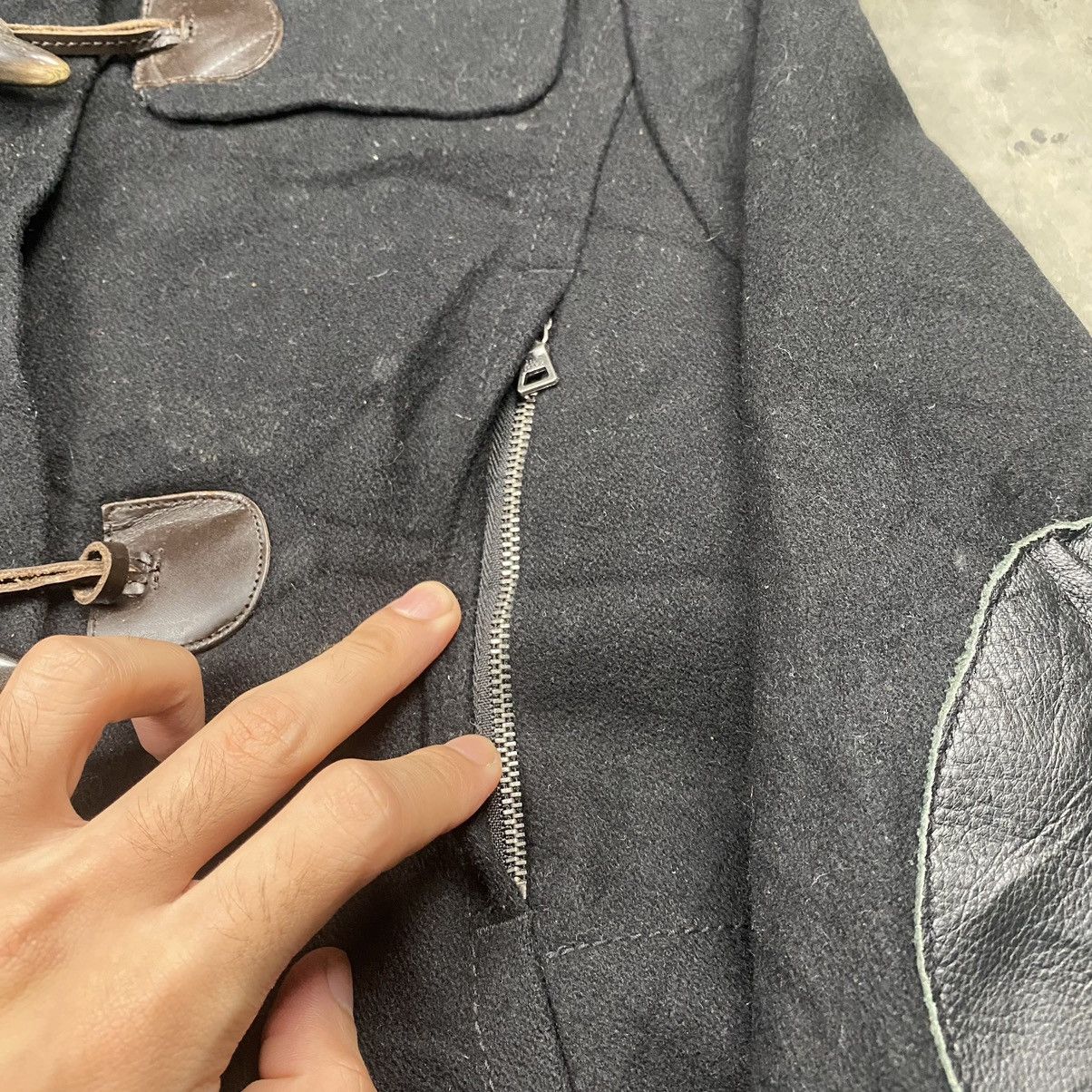BEANPOLE × Vintage × Woolrich Woolen Mills Vintage Bean Polo Wool Duffle Coat Size US S / EU 44-46 / 1 - 6 Thumbnail