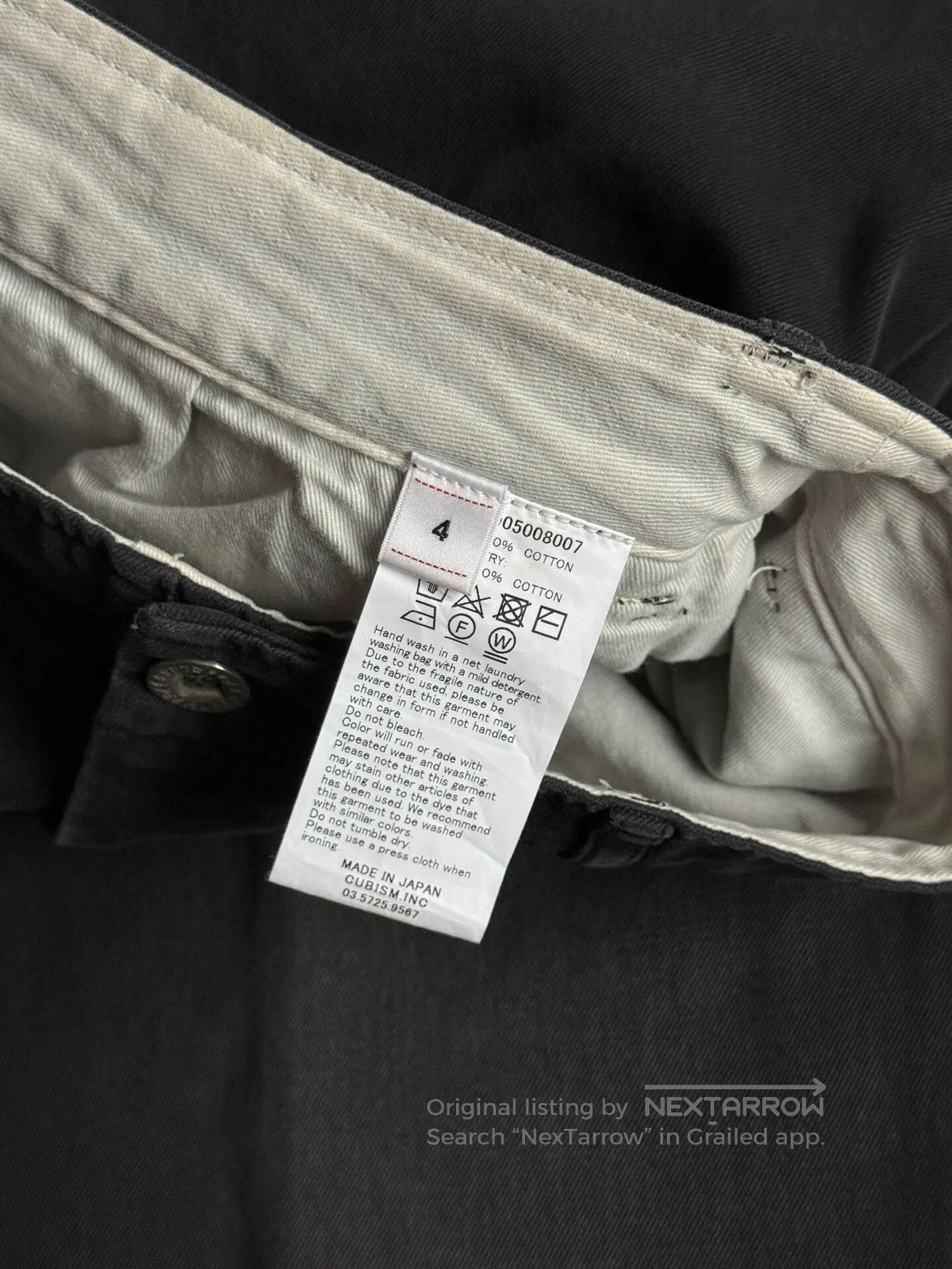 Visvim visvim 23aw ict chino pants black. Size US 36 / EU 52 - 9 Thumbnail