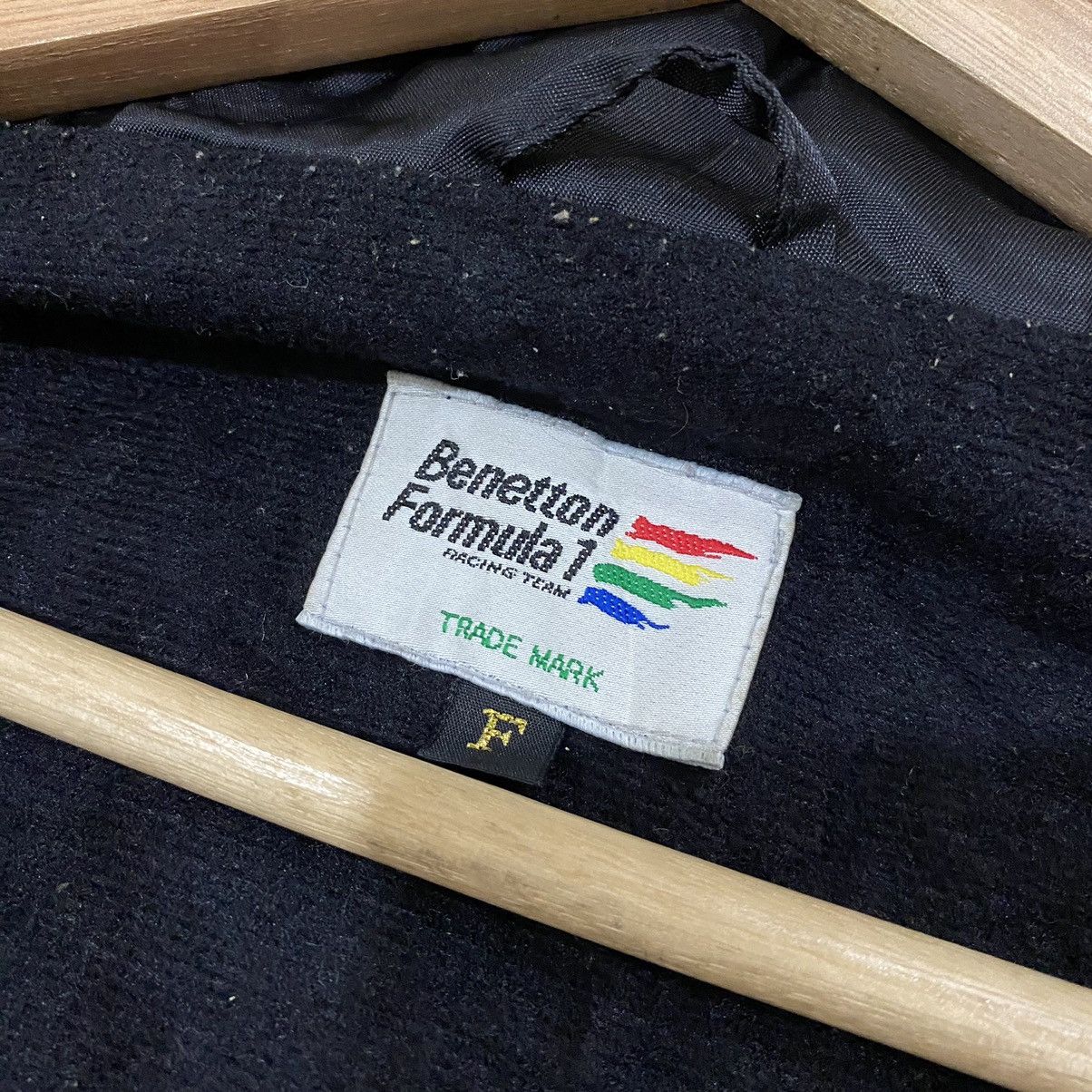 Benetton × United Colors Of Benetton ⚡️VTG BENETTON F1 RACING TEAM HOODIE LIGHT JACKET Size US L / EU 52-54 / 3 - 9 Thumbnail