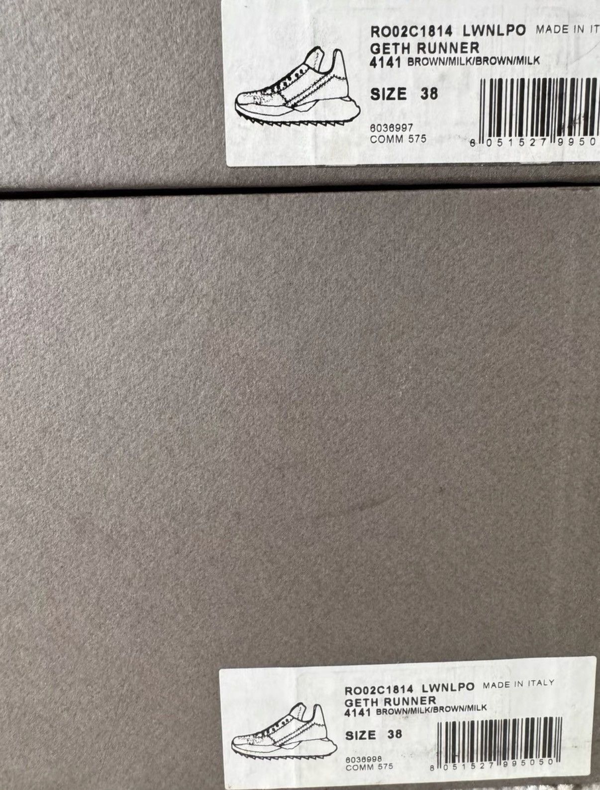 Rick Owens Rick Owens Low-Top Runner Sneakers Size US 8 / IT 38 - 6 Thumbnail