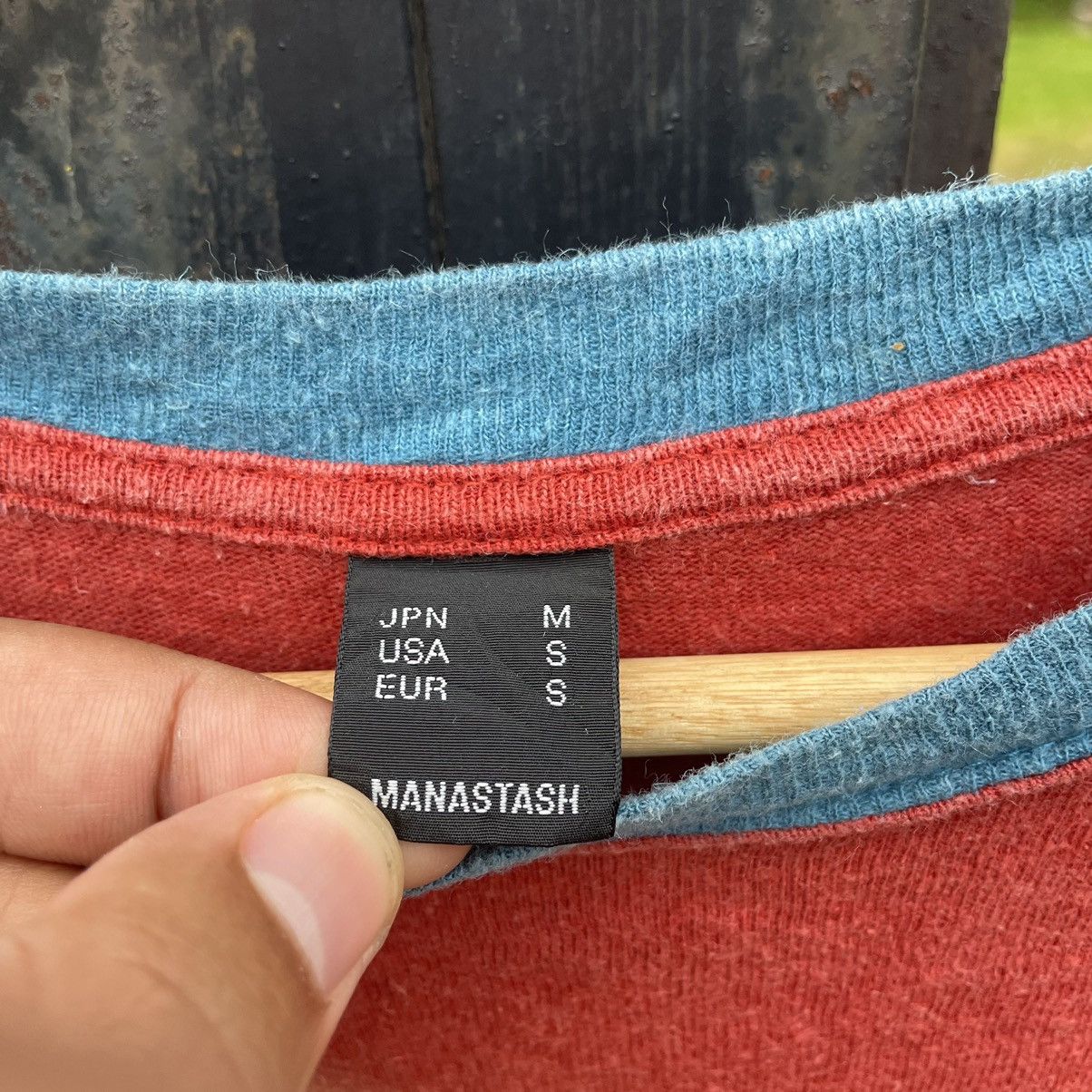 Japanese Brand × Manastash × Vintage 🔥🔥Vintage Manatash Big Logo Pry Ground Tricolour Tee Size US M / EU 48-50 / 2 - 8 Thumbnail