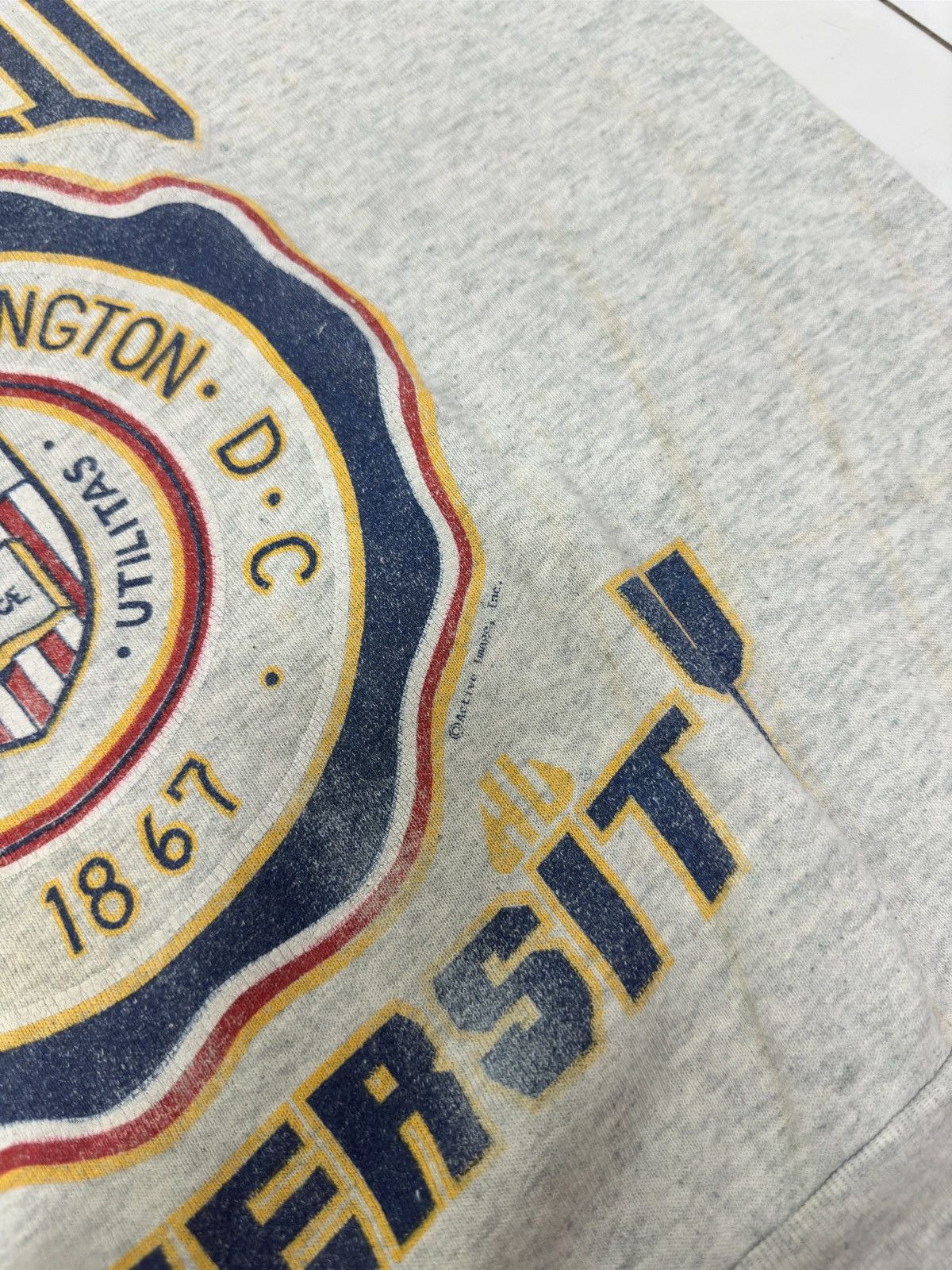 Fruit Of The Loom Vintage Fruit Of The Loom Howard University Sweatshirt Size US XL / EU 56 / 4 - 4 Thumbnail