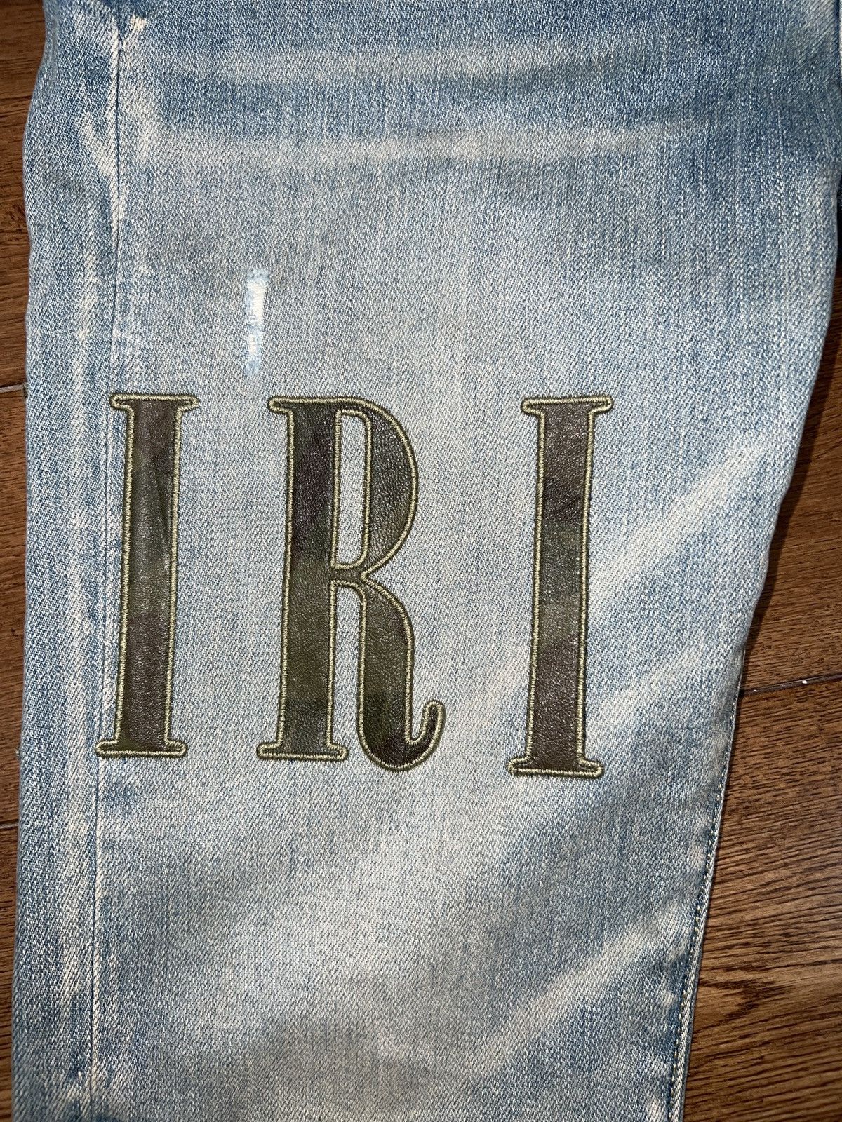 Amiri Amiri Appliqué Camo Logo Jeans Size US 30 / EU 46 - 6 Thumbnail