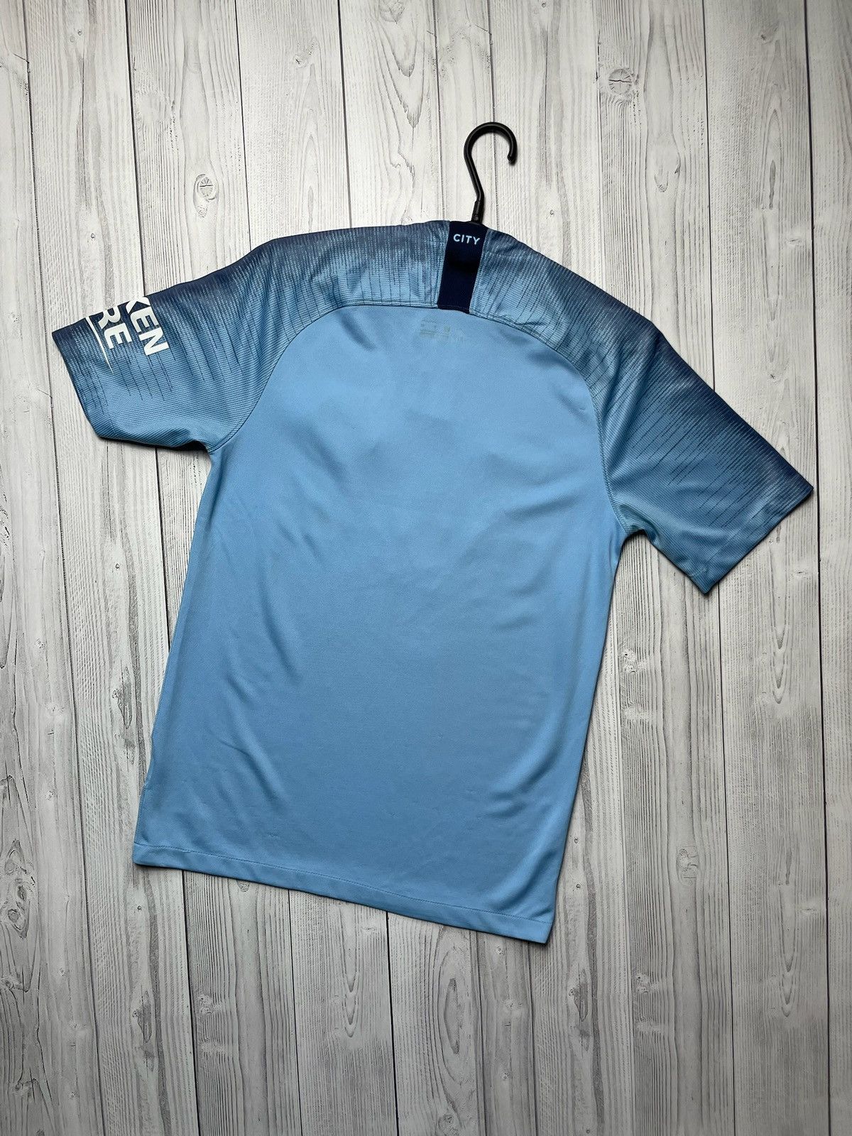 Nike × Vintage Vintage Nike Manchester City soccer jersey size S blue Size US S / EU 44-46 / 1 - 7 Thumbnail