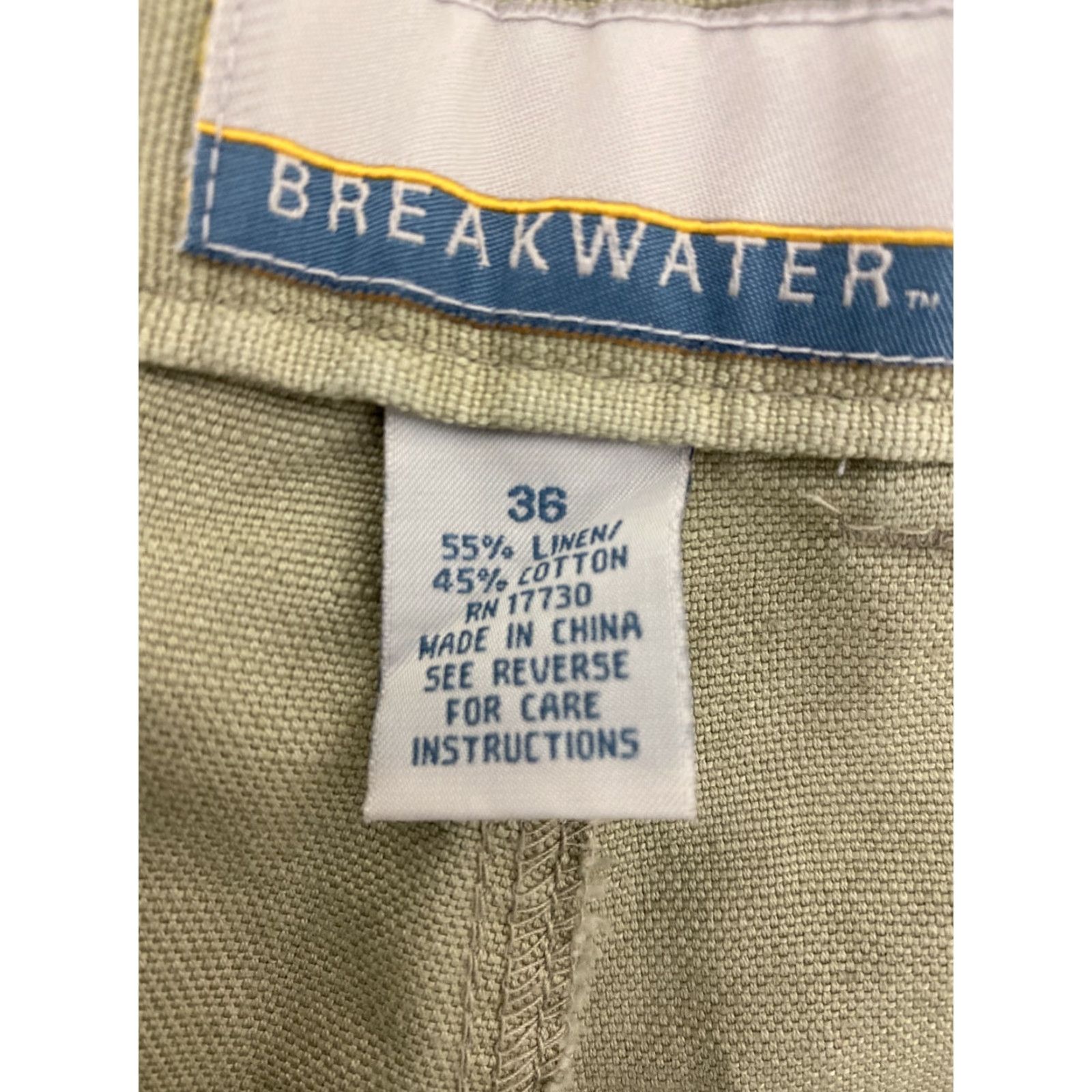Vintage Breakwater Cargo Shorts Size 36 Beige Men's Casual Beach Wear Size US 36 / EU 52 - 8 Thumbnail