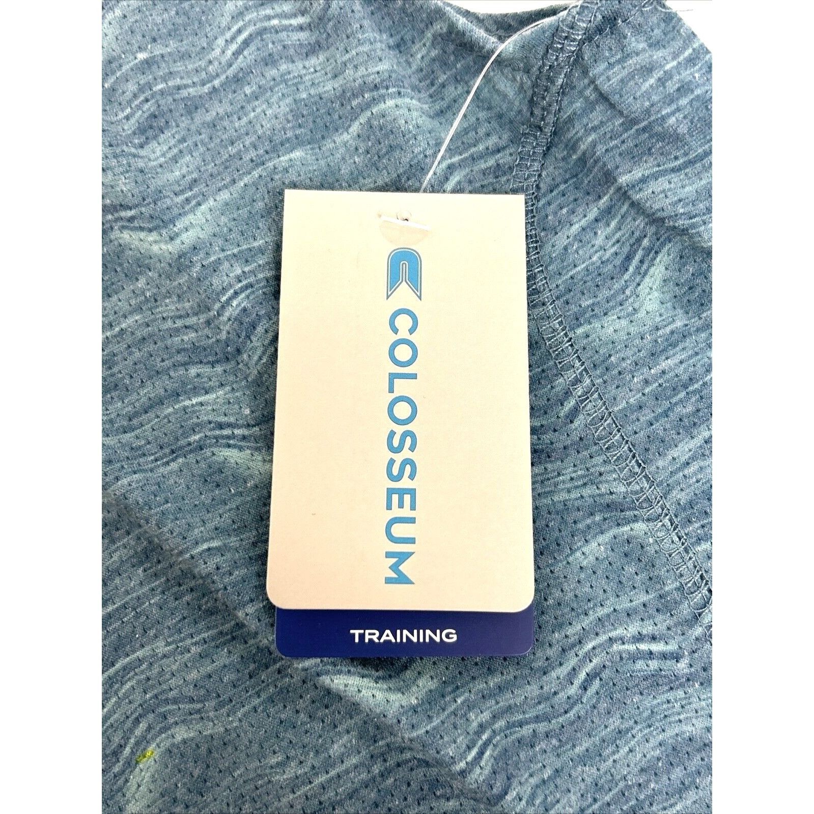 Colosseum Athletics Colosseum Men’s Mesh Training Sleeveless Shirt L Blue-Green Size US L / EU 52-54 / 3 - 4 Thumbnail
