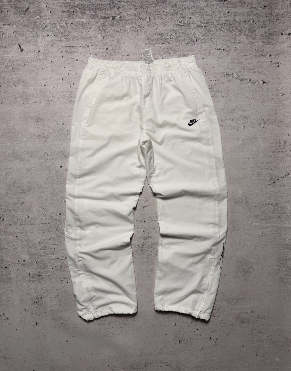Nike × Vintage NIKE VINTAGE BASIC LOGO OVERSIZE BAGGY PANTS Size US 34 / EU 50 - 1 Thumbnail