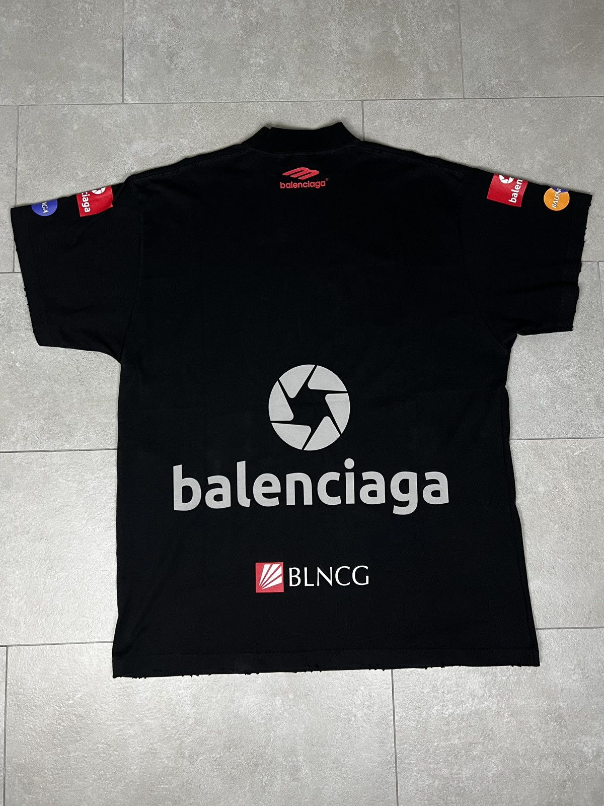 Balenciaga Balenciaga Top League T-Shirt Size US L / EU 52-54 / 3 - 3 Thumbnail