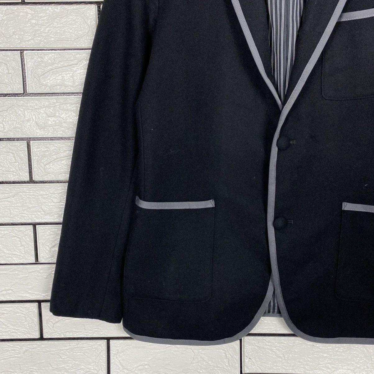 Fred Perry 📌Vintage Chore Button Jacket Fred Perry Striped Lining Size US L / EU 52-54 / 3 - 5 Thumbnail