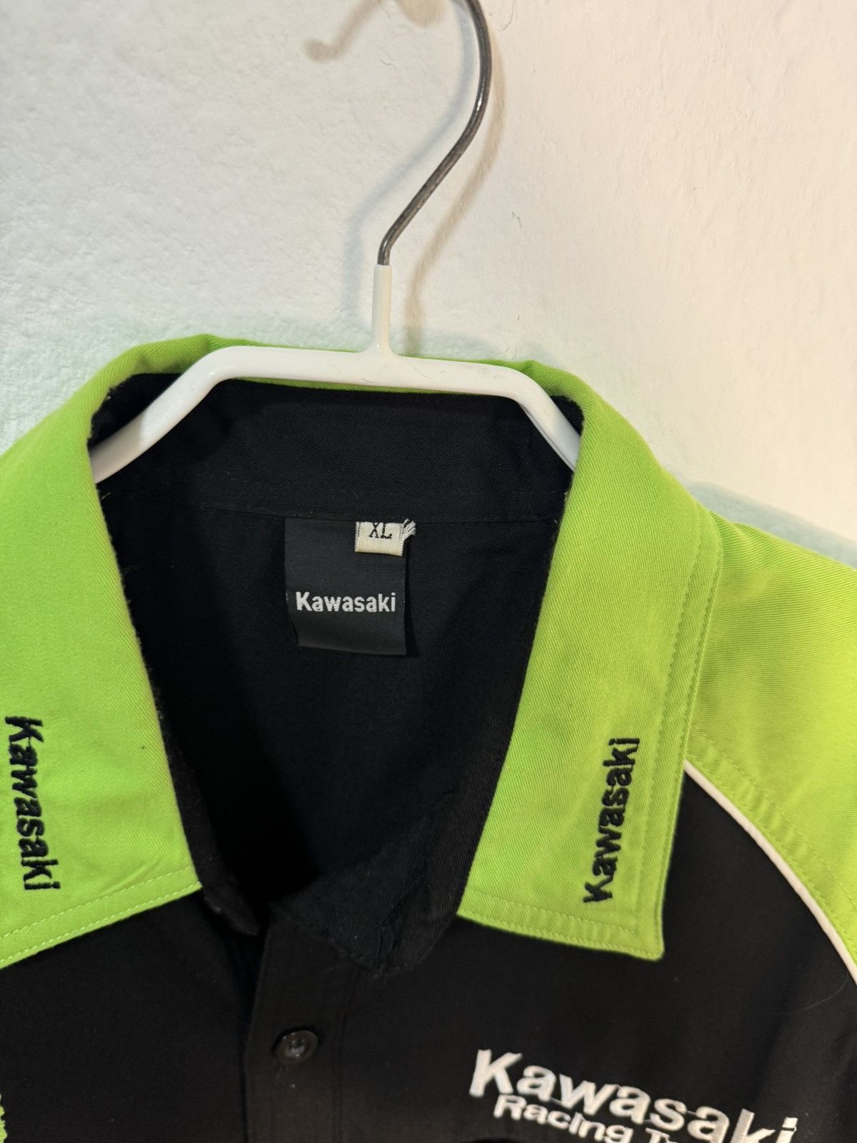 Vintage Authentic Kawasaki Racing Team x Monster Energy Size US XL / EU 56 / 4 - 4 Thumbnail