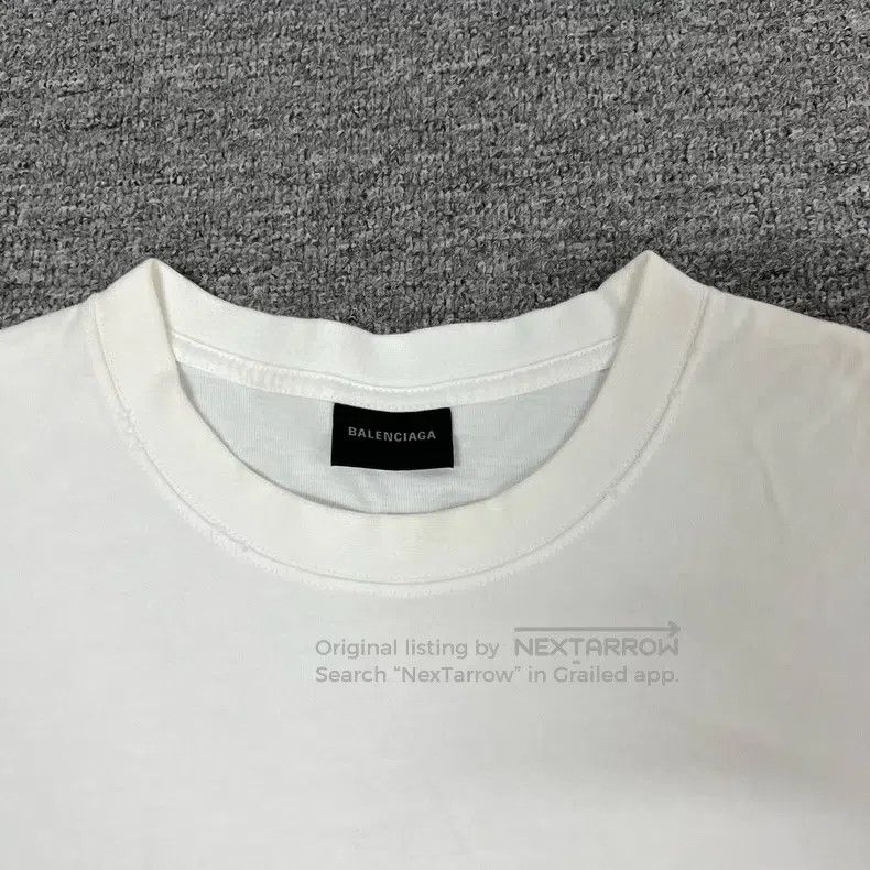 Balenciaga Balenciaga Graffiti Logo Short Sleeve T-Shirt Size US XL / EU 56 / 4 - 5 Thumbnail