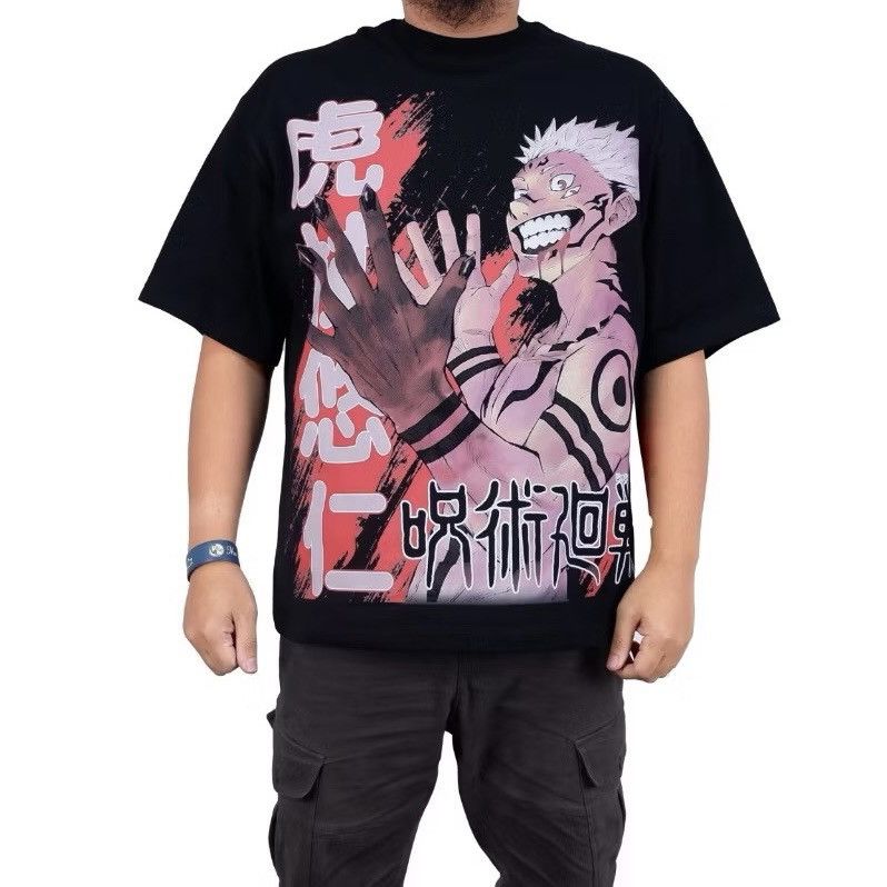 Anime ⚠️LTD⚠️jujutsu kaisen yuji itadori sukuna Size US XL / EU 56 / 4 - 5 Thumbnail