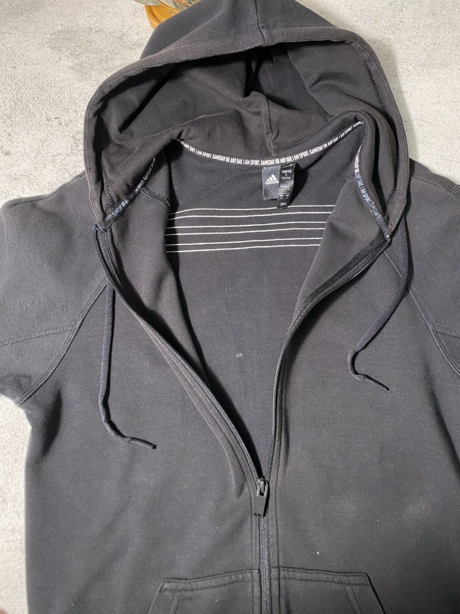 Adidas × Vintage Adidas Three Stripes Zip Up Hoodie Size US S / EU 44-46 / 1 - 17 Thumbnail