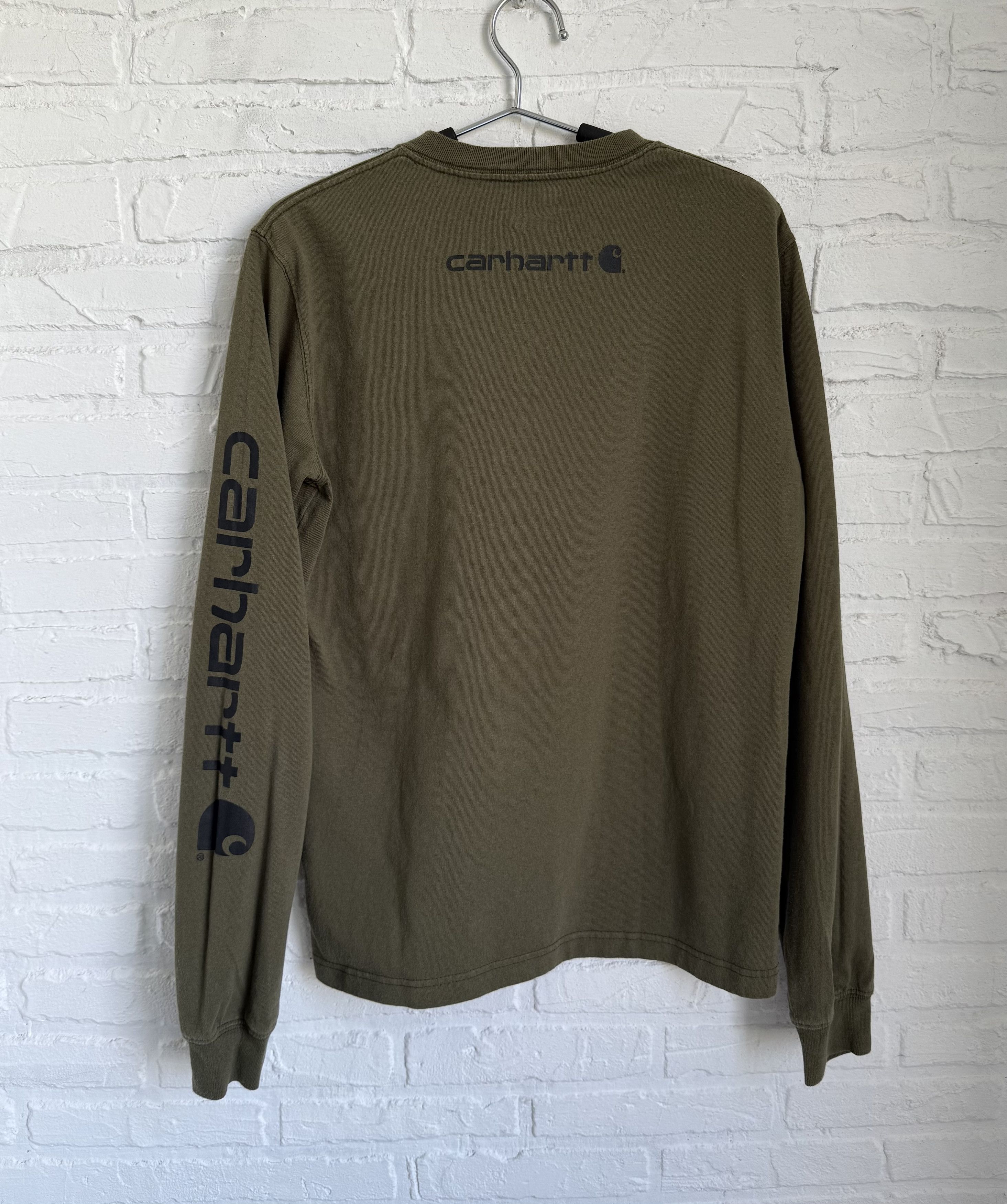 Carhartt × Vintage Vintage 2000s Carhartt long sleeve Logo T-shirt Size US S / EU 44-46 / 1 - 6 Thumbnail