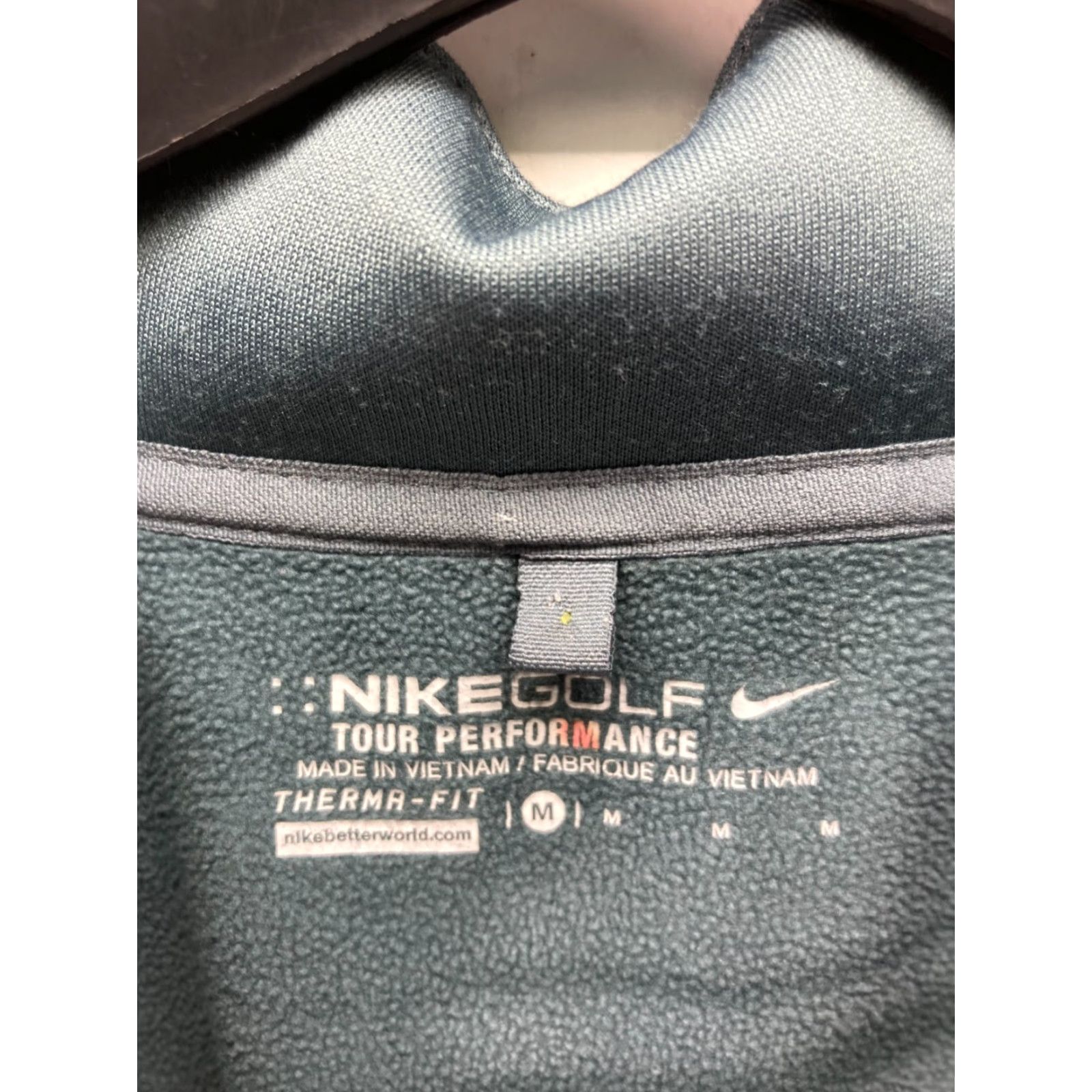 Nike Nike Golf Therma Fit Pullover Sweatshirt Mens M Blue 1/4 Zip Tour Performance Long Sleeve Size US M / EU 48-50 / 2 - 7 Thumbnail