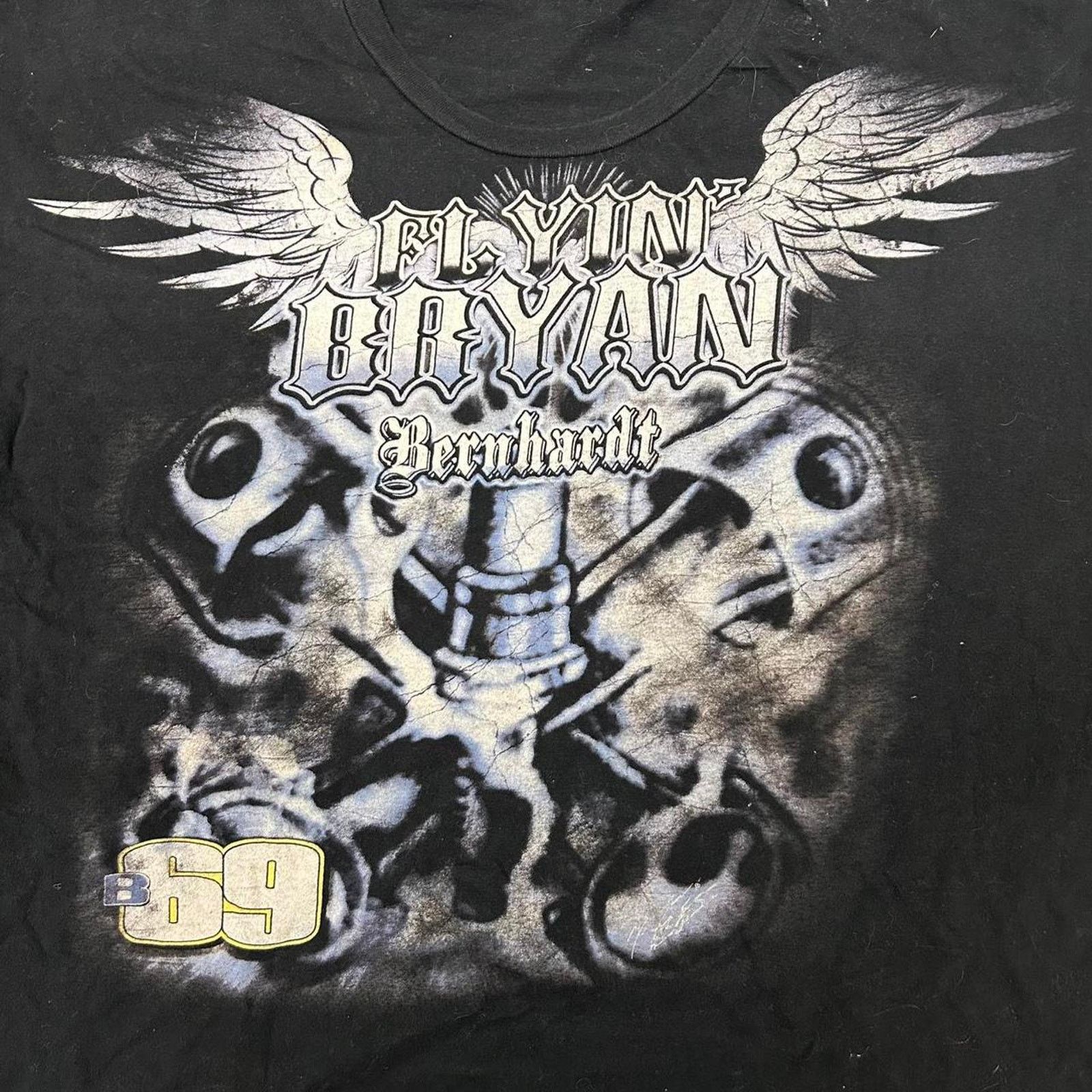 Other Black y2k nascar shirt nascar Size US XXL / EU 58 / 5 - 2 Thumbnail