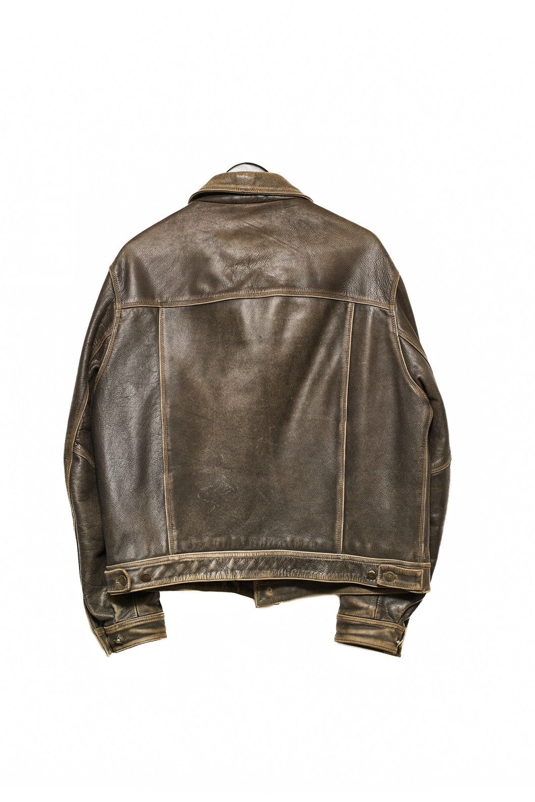 NFL Redskins Vintage Brown Leather Jacket Size XL Size US XL / EU 56 / 4 - 2 Thumbnail