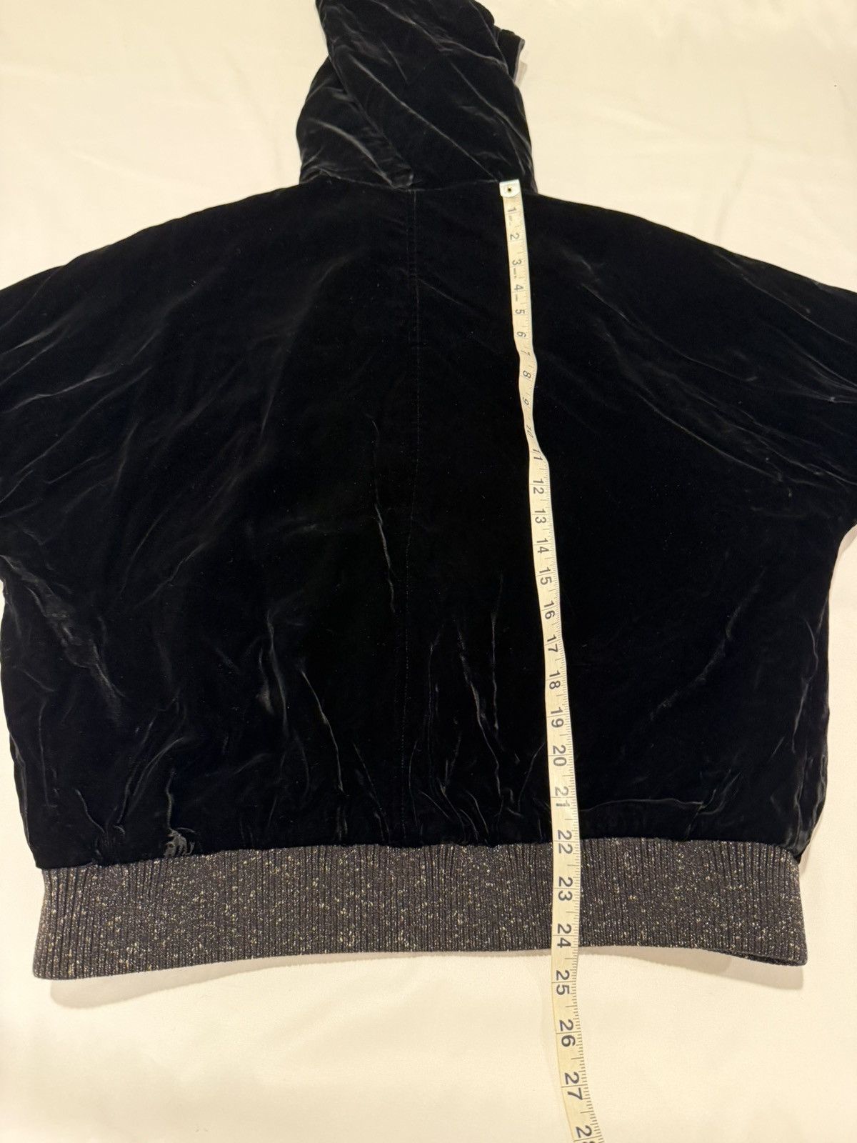 Saint Laurent Paris Saint Laurent velvet hoodie. 48/M. $3290 Size US M / EU 48-50 / 2 - 9 Thumbnail