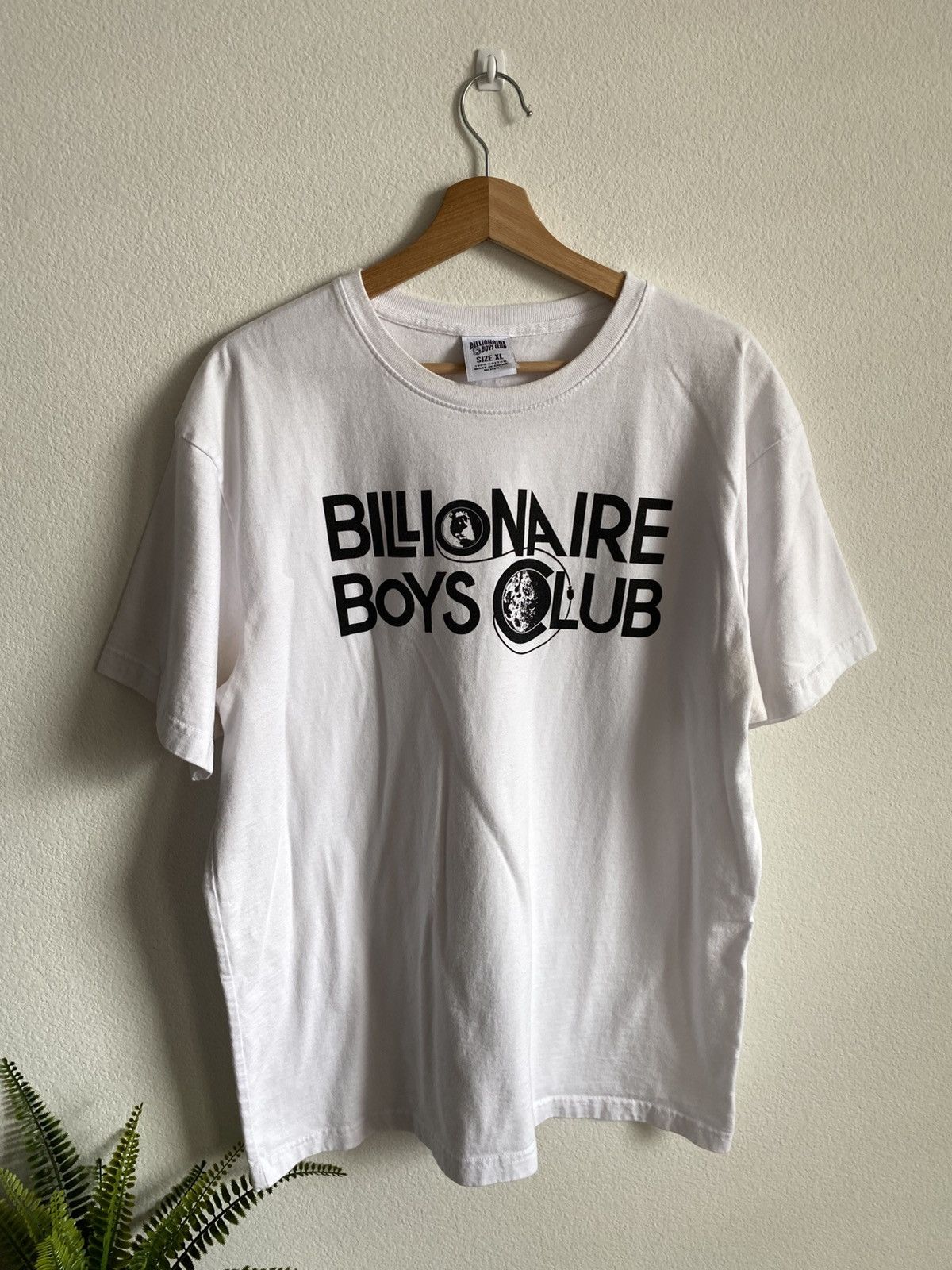 Billionaire Boys Club Billionaire Boys Club Logo White Tee Size US XL / EU 56 / 4 - 1 Thumbnail