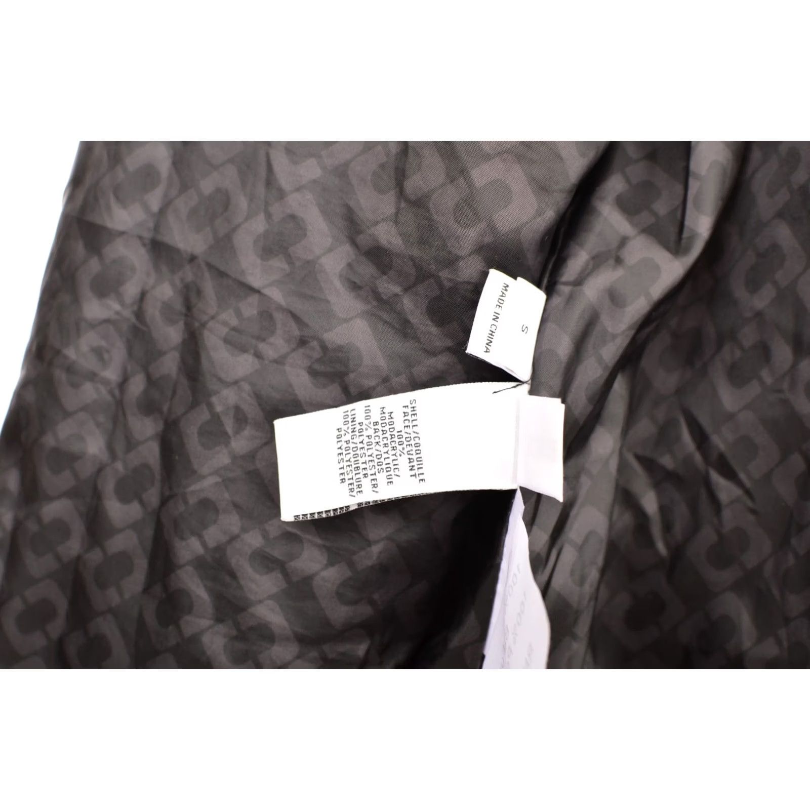 Diane von Furstenberg DDIANE VON FURSTENBERG Faux Fur Coat Jacket D520704CTK Size S Gray Womens Coat Size S / US 4 / IT 40 - 7 Thumbnail