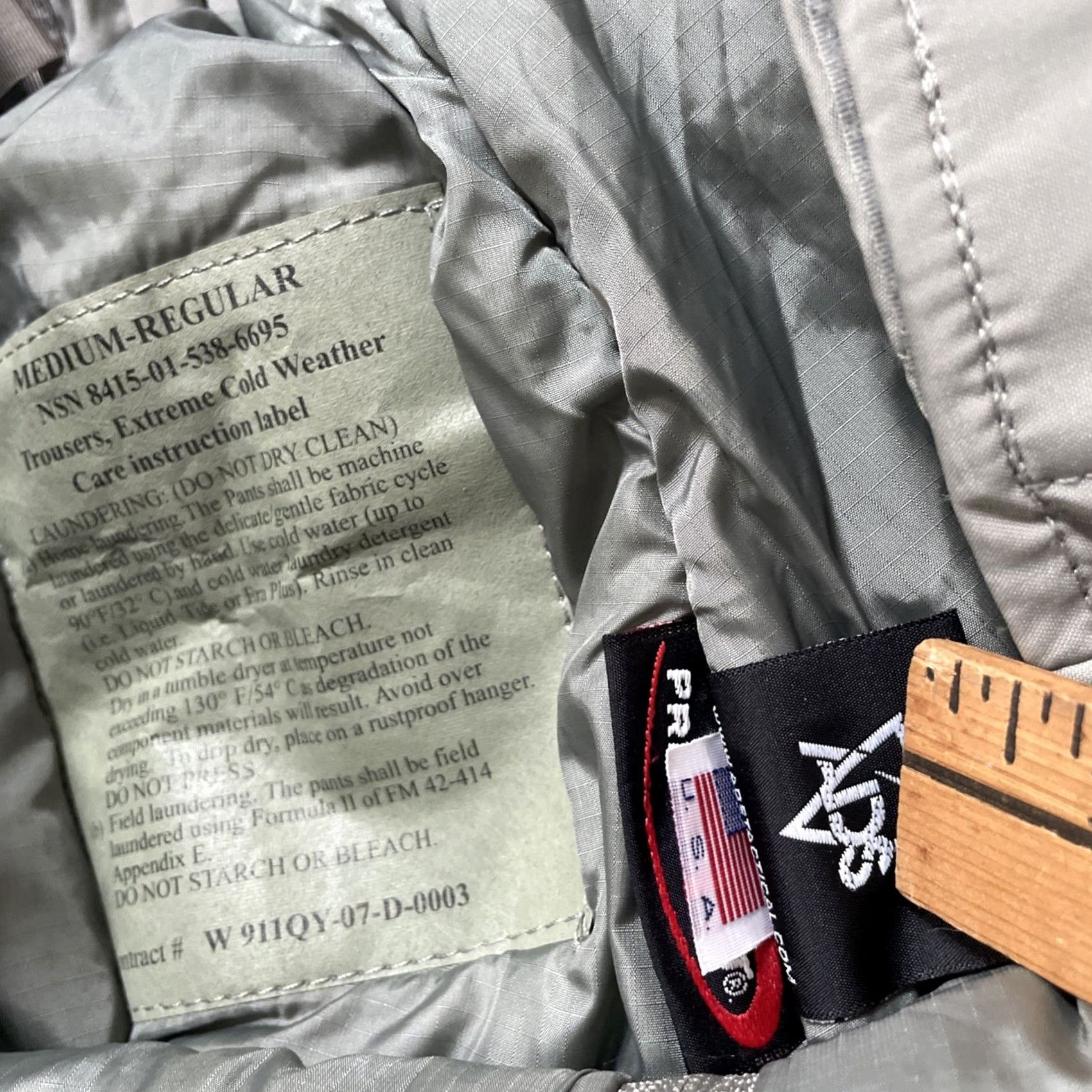 Vintage ADS GEN III Primaloft ECWCS Level 7 Army Pants M Regular Gray USA Army Military NWOT? Size US 31 - 6 Thumbnail