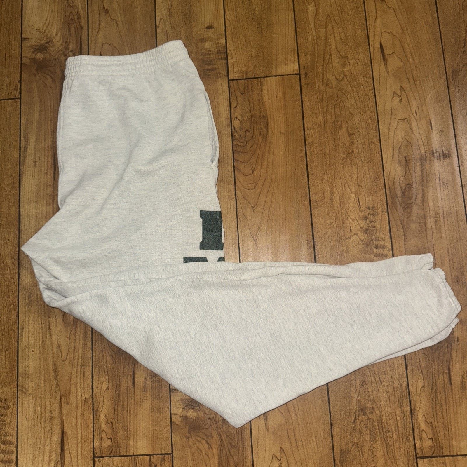 Vintage M.J. Soffe Sweatpants Gray Large Made In USA 36x32