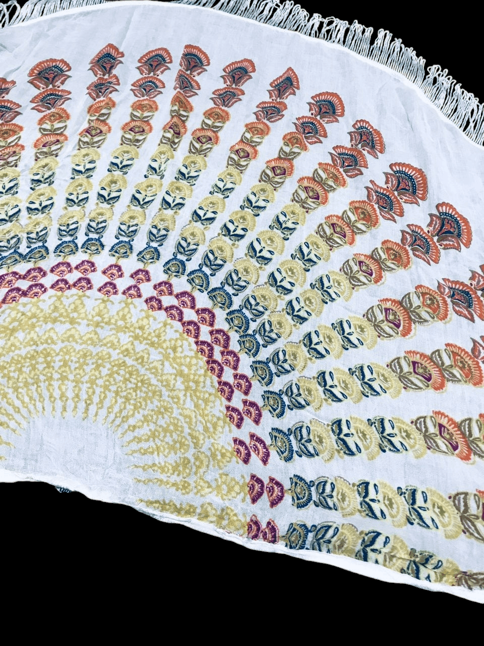 Other 100% Rayon Amina Scarf/Mafla Inspired by Peacock Size ONE SIZE - 5 Thumbnail