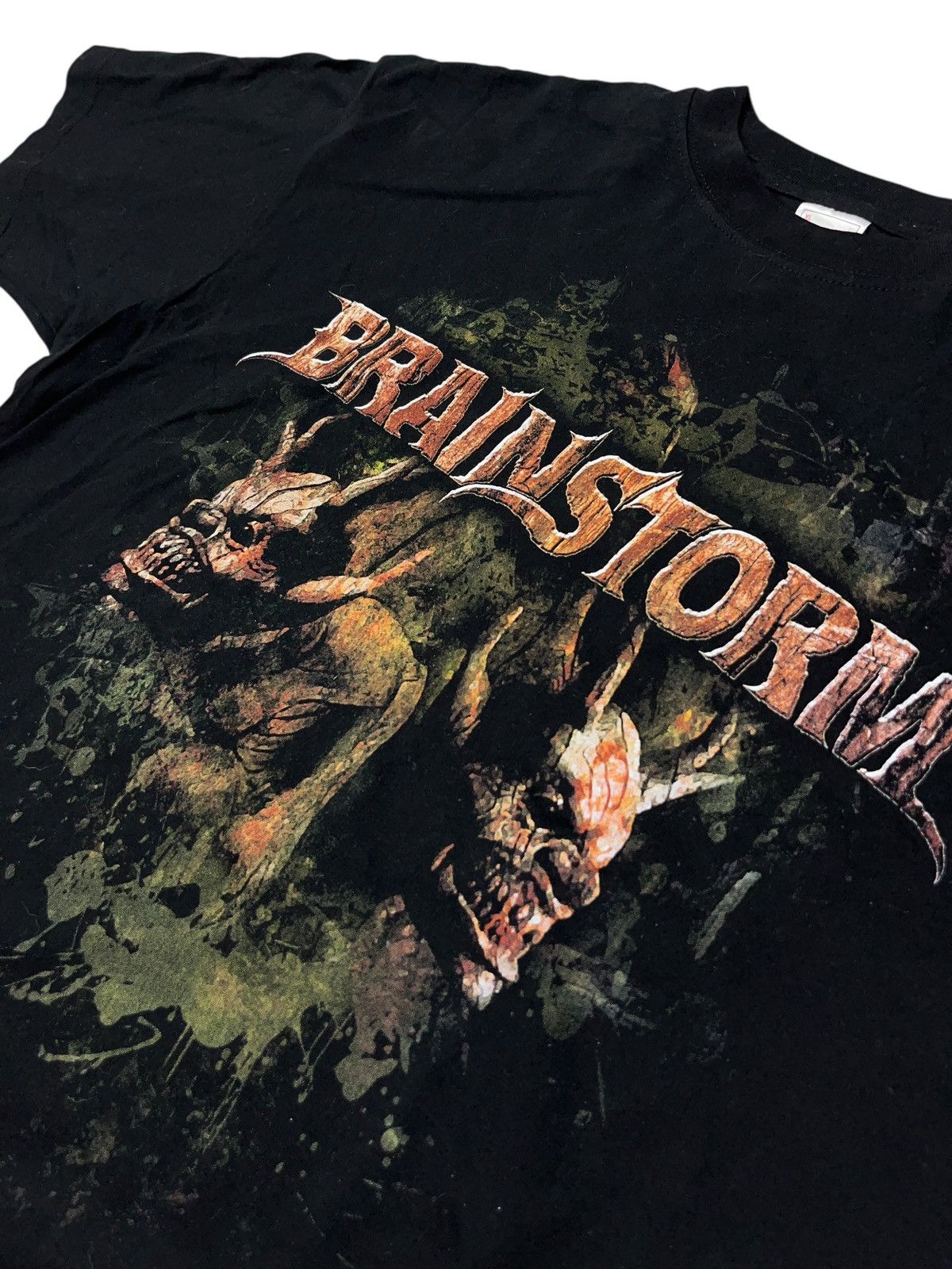 Band Tees × Vintage Vintage Brainstorm Memorial Roots Tour 2009/10 T-shirt Size US XL / EU 56 / 4 - 5 Thumbnail