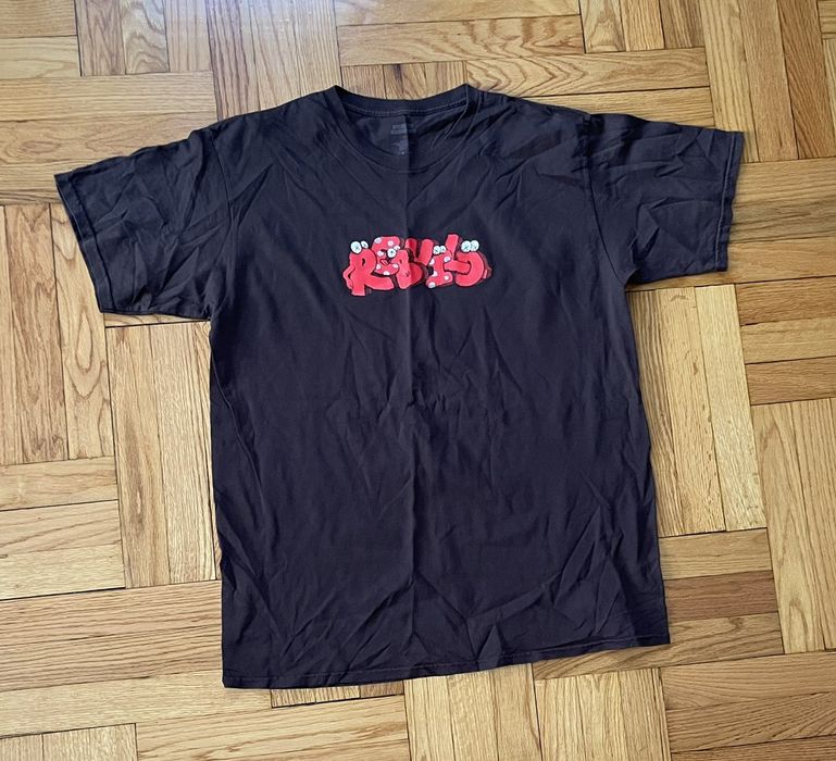 kaws x infinite archives Rebuild Tee L-