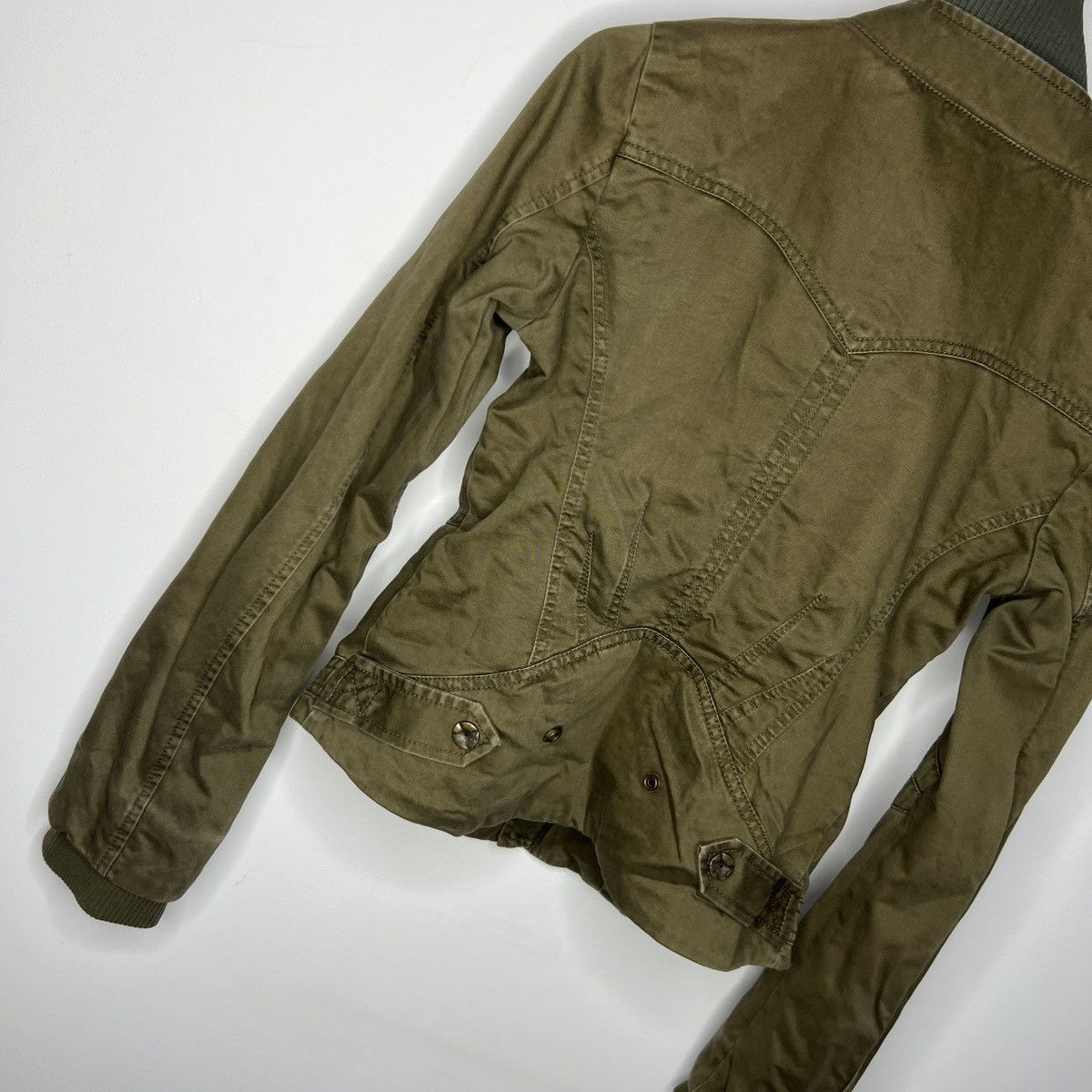 Diesel Diesel Military Bomber Cargo Jacket y2k army 00s Size S / US 4 / IT 40 - 11 Thumbnail