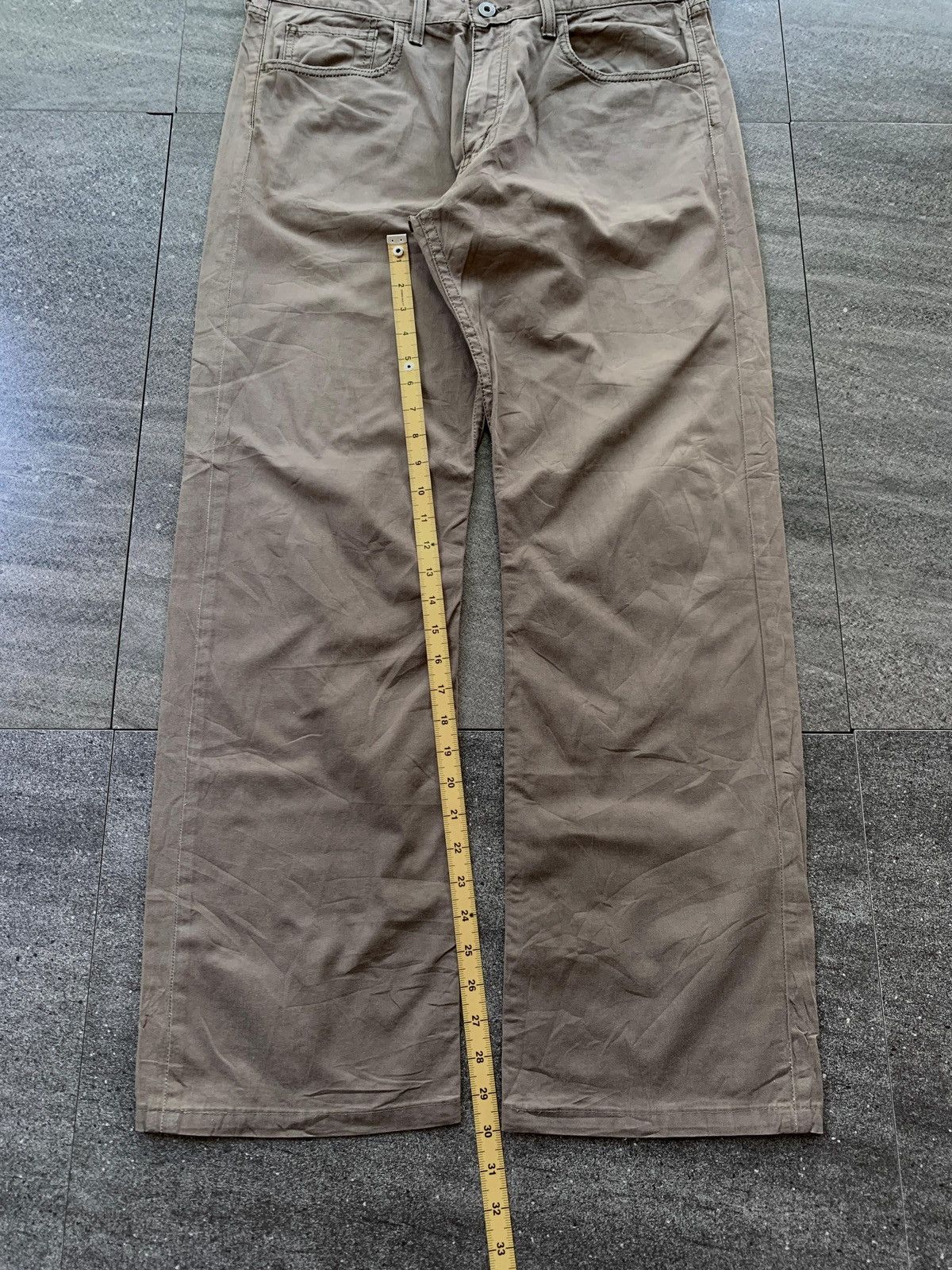 Junya Watanabe FREE TAX! Faded Loose Cotton Work Pants Size US 34 / EU 50 - 16 Thumbnail