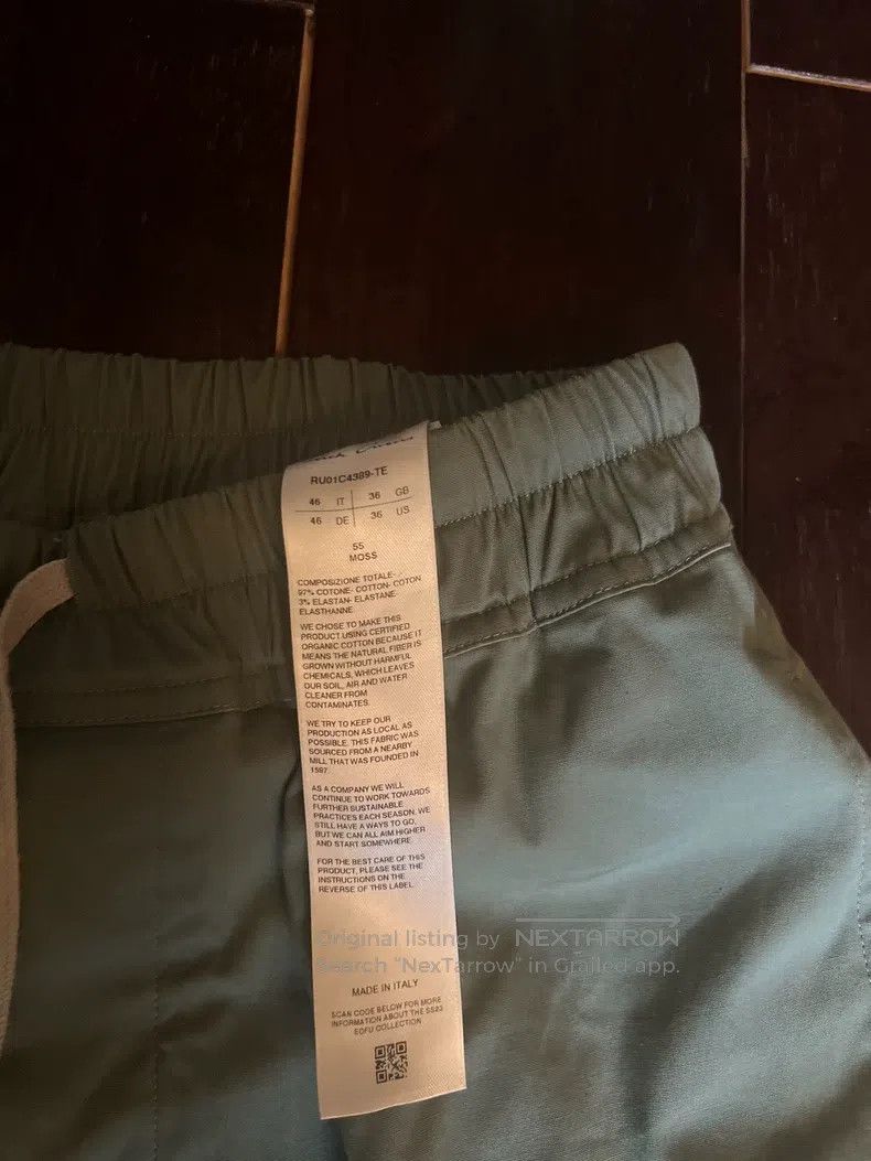 Rick Owens Rick Owens Army Green Shorts Size US 36 / EU 52 - 2 Thumbnail