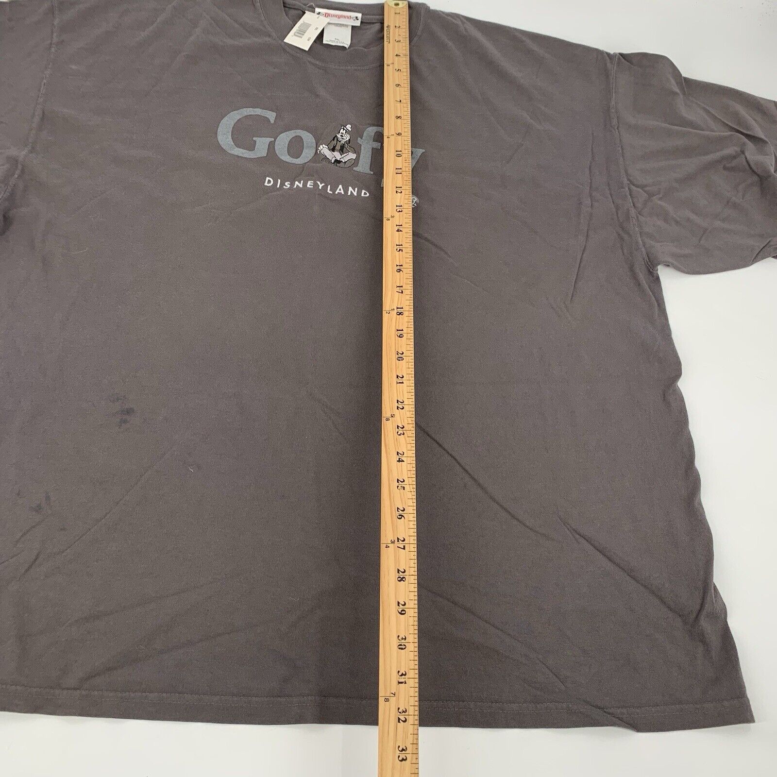 Disney Vintage Y2K Deadstock Disneyland Goofy T-Shirt Size XXL Gray Size US XXL / EU 58 / 5 - 8 Thumbnail
