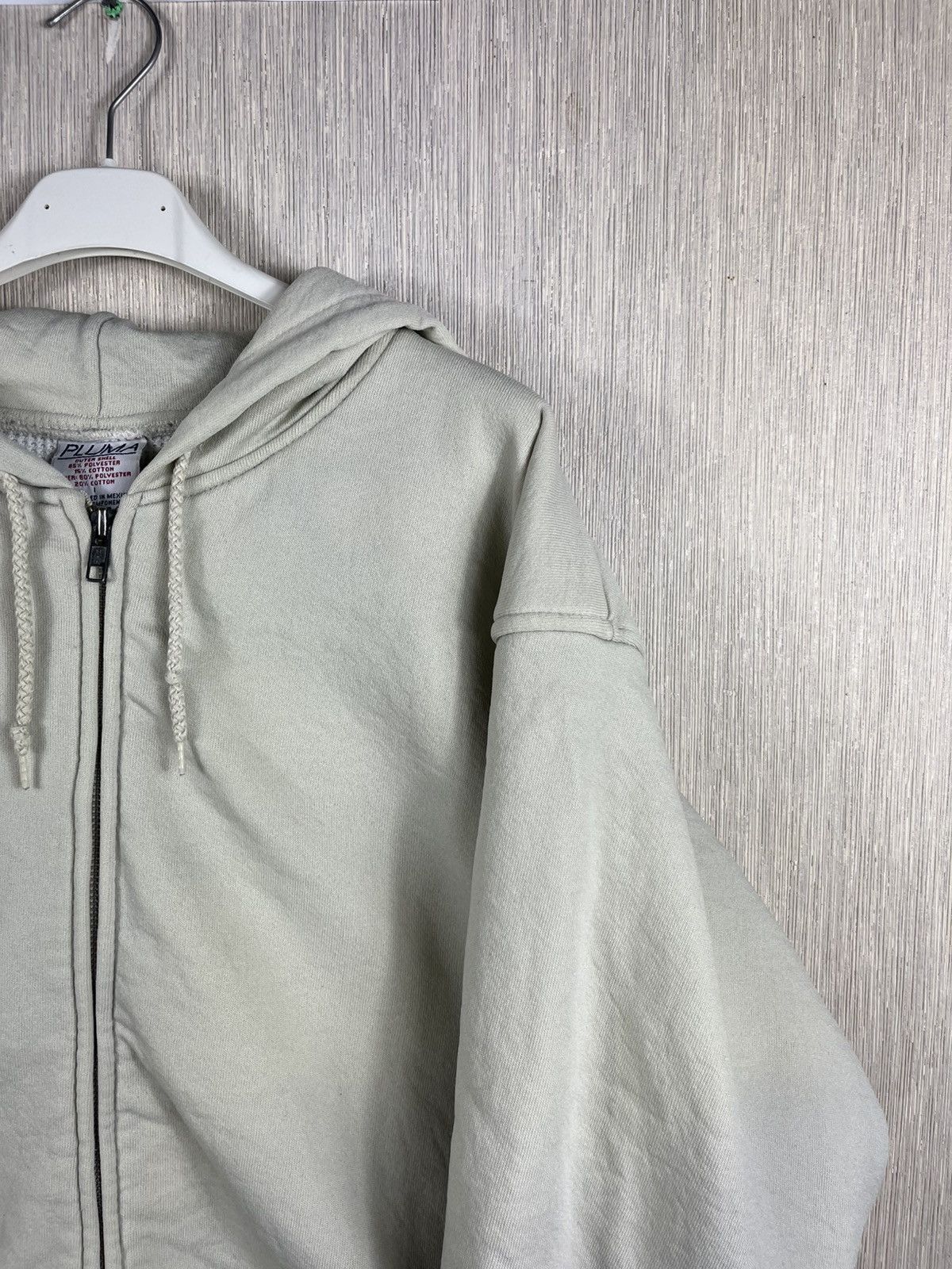 Vintage Vintage Pluma thermal waffle y2k zip hoodie basic sweatshirt Size US L / EU 52-54 / 3 - 4 Thumbnail