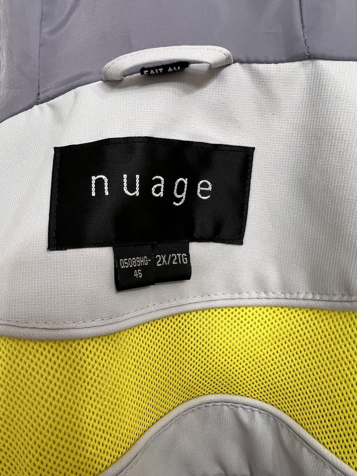 Other Nuage women’s light gray utility jacket size 2X Size XXL / US 16-18 / IT 52-54 - 6 Thumbnail