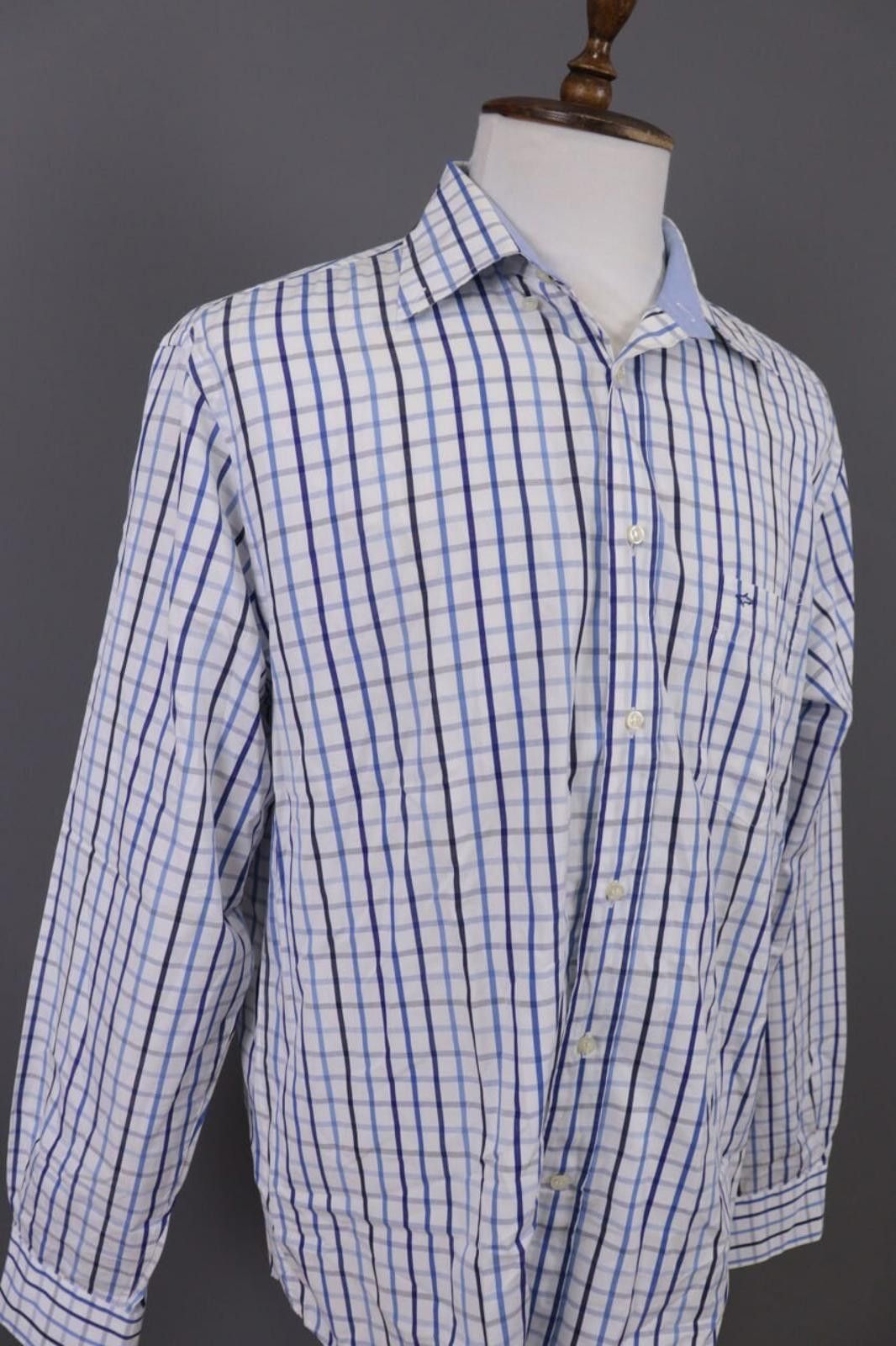 Paul & Shark Paul & Shark Yachting White Check Shirt Size 43 Size US M / EU 48-50 / 2 - 7 Thumbnail