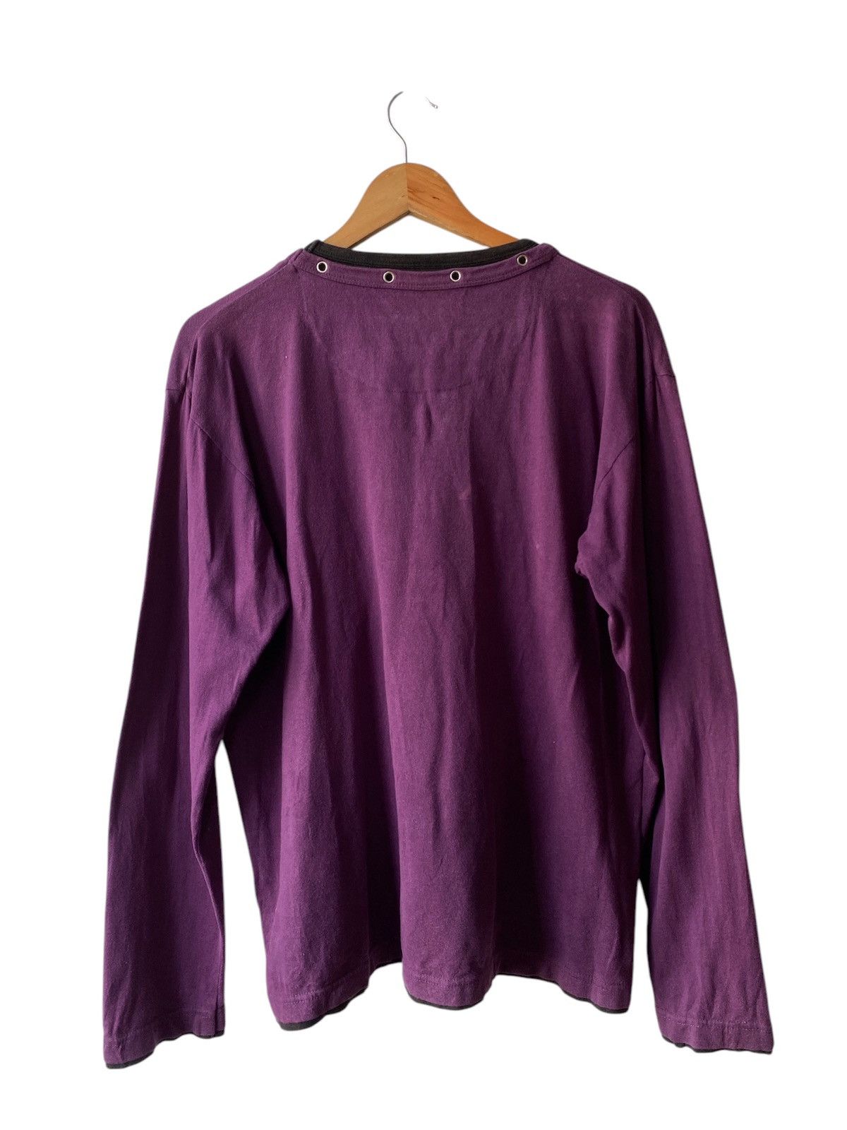 If Six Was Nine Collins Japan Poem Design Double Collar Long Sleeve Size US L / EU 52-54 / 3 - 2 Thumbnail